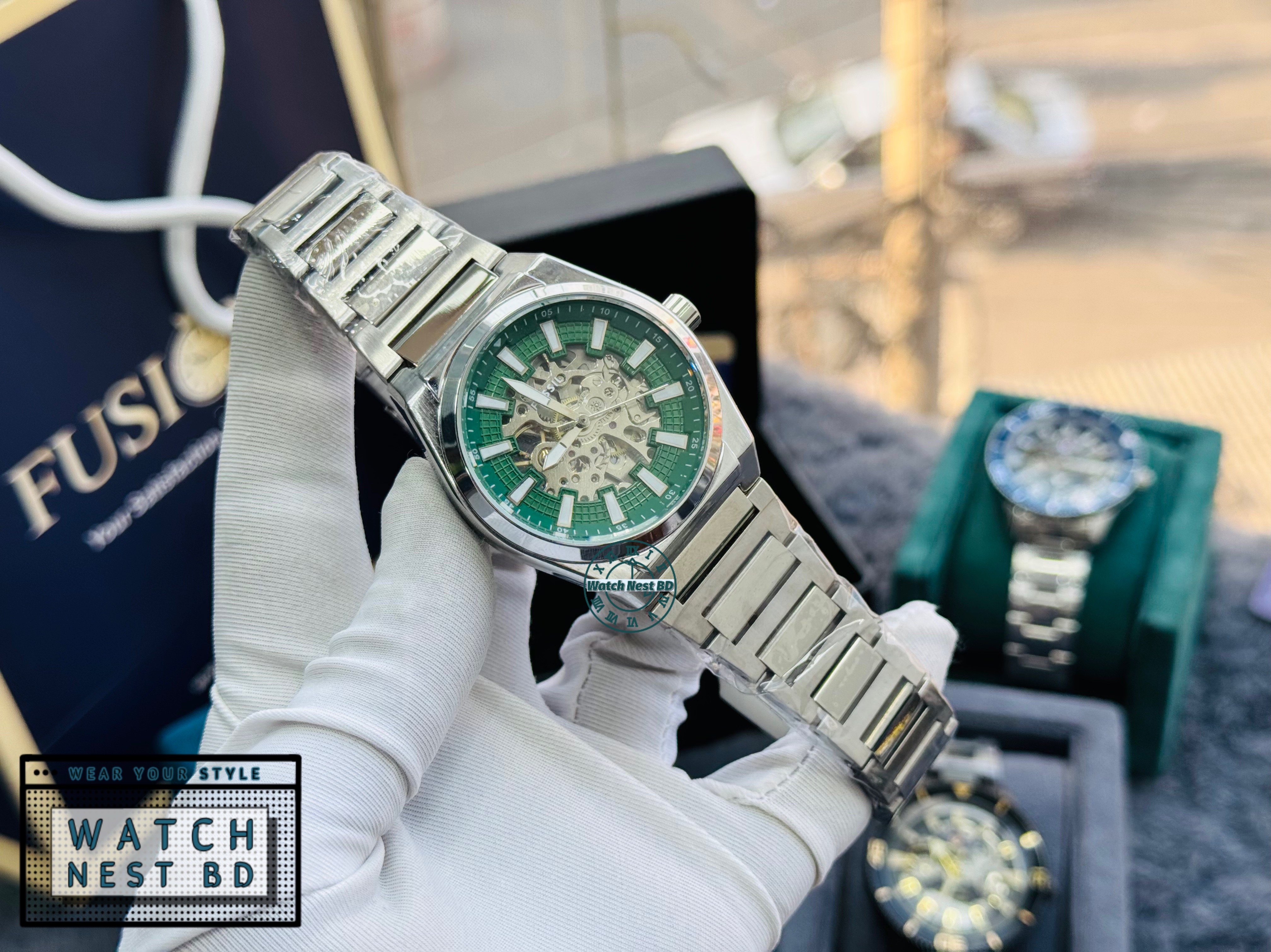 Fossil Automatic Mechanical Watch (Semi AAA Grade)