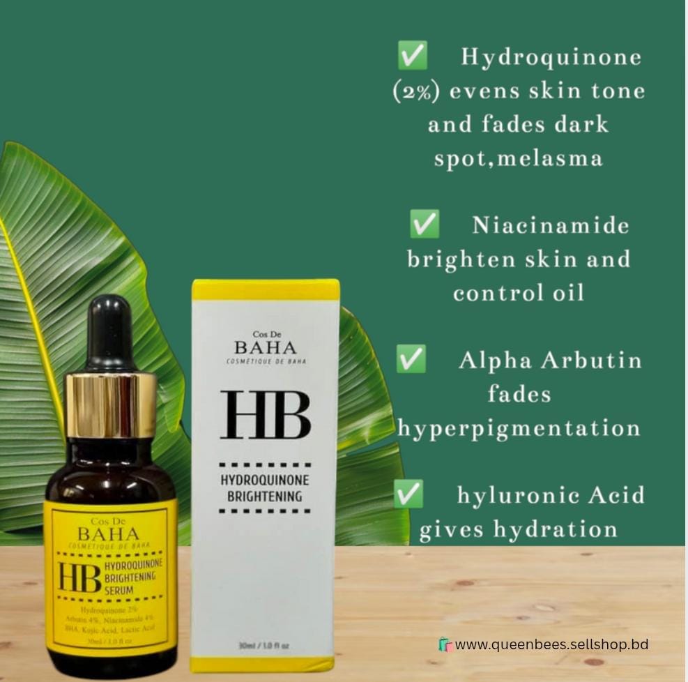 Cos De Baha Hydroquinone Brightening Serum(30ml)