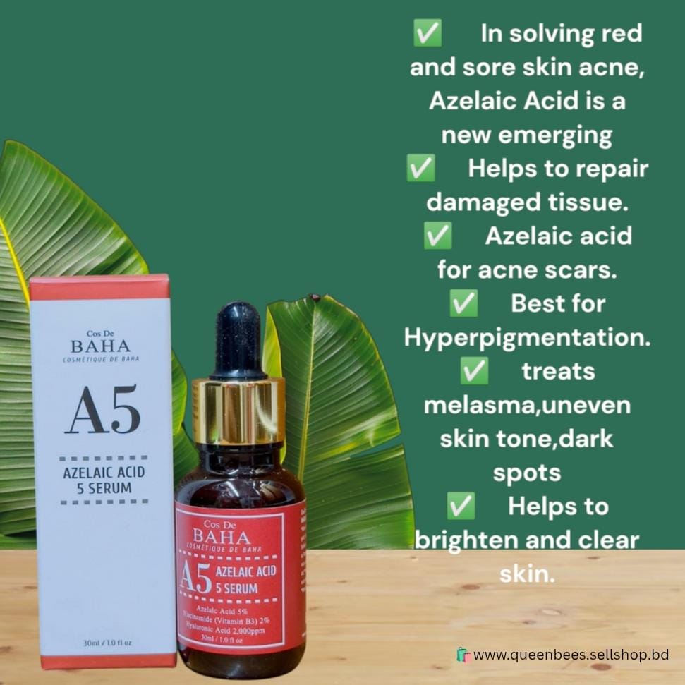 Cos De Baha Azelaic Acid 5 Serum(30ml)