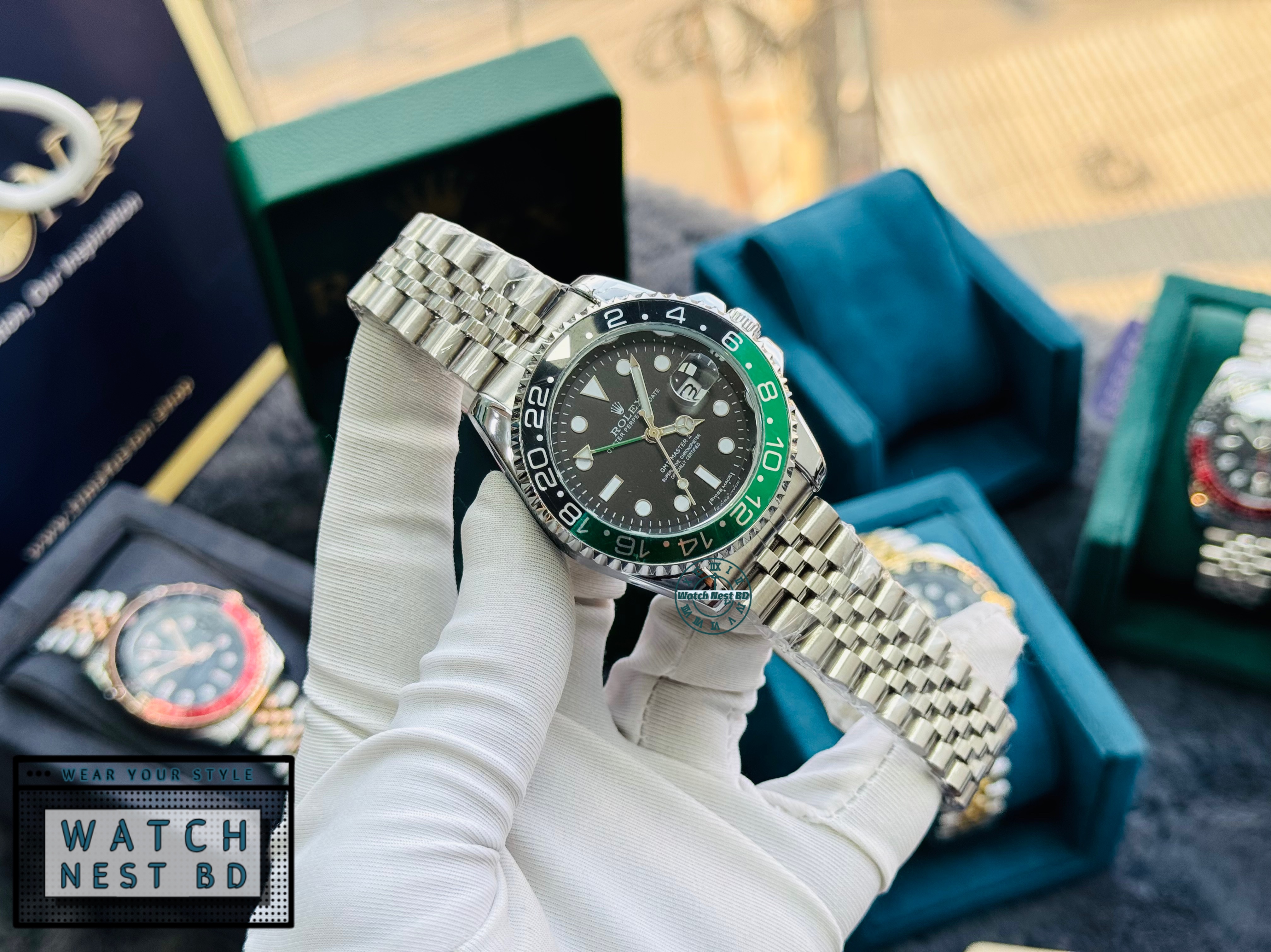 Rolex Sprite GMT Master II Quartz Watch (AA Grade)