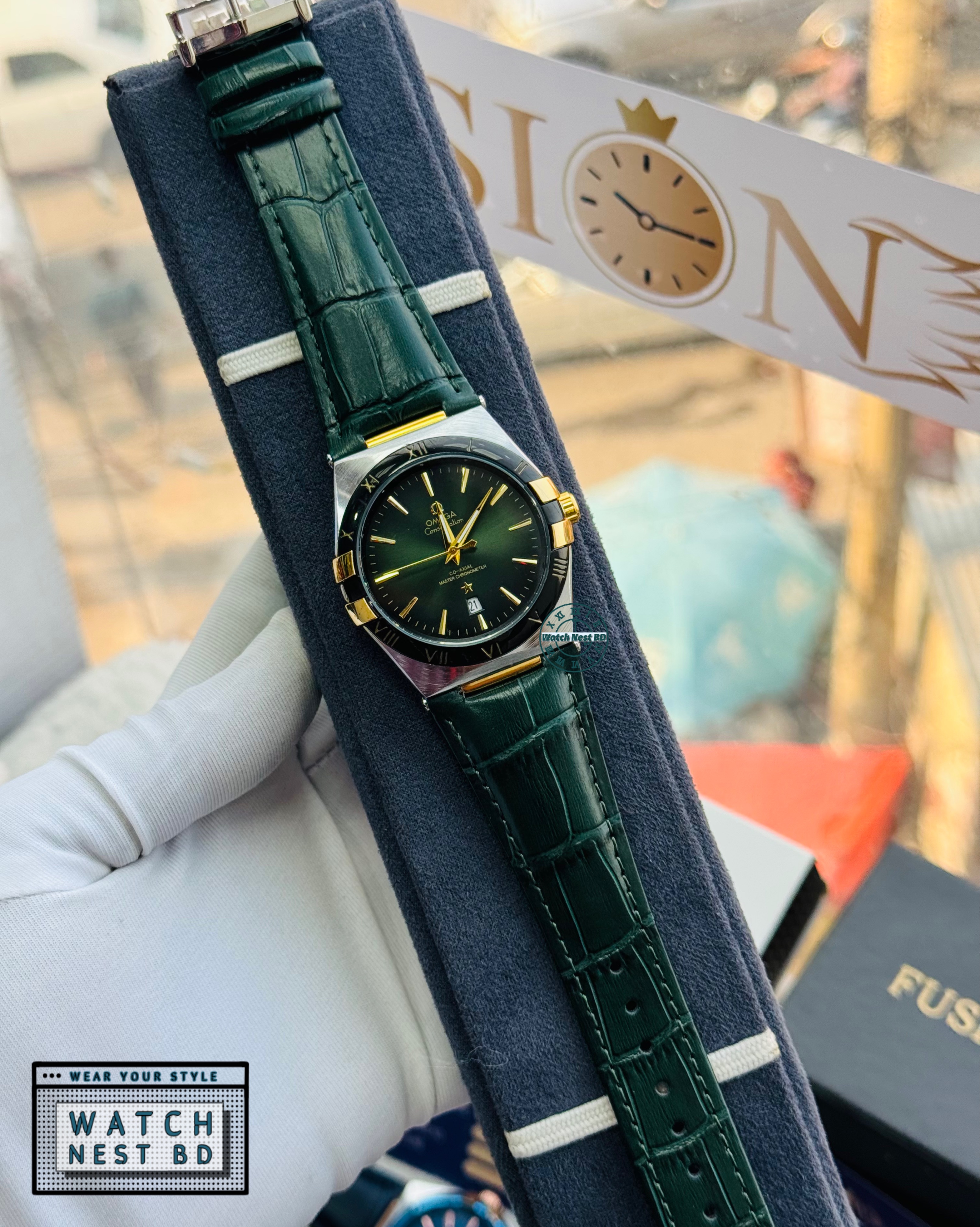 Omega Constellation Quartz Watch (AA Grade)