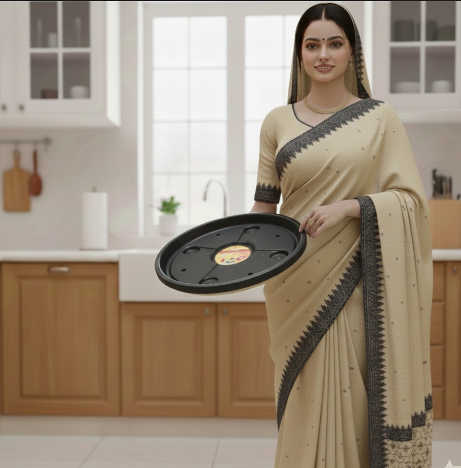 সিলিন্ডার এবং গাছের টব বহন করার চাকাযুক্ত ট্রলি।_img_4