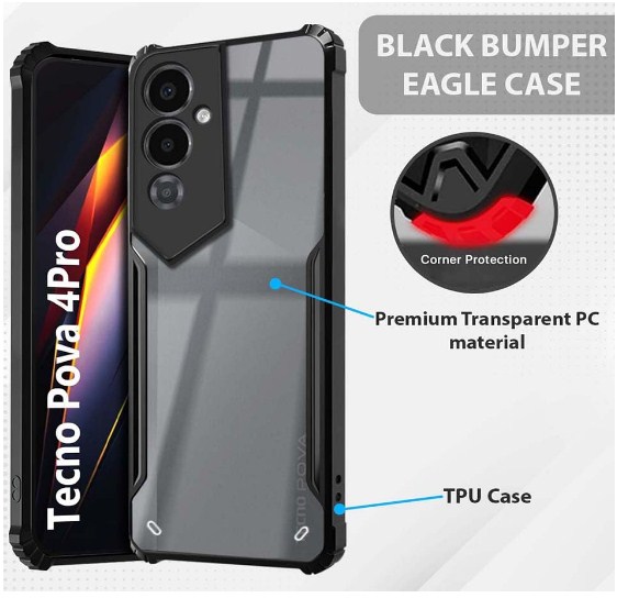 Tecno Pova 4 Pro ShockProf Case Premium Quality