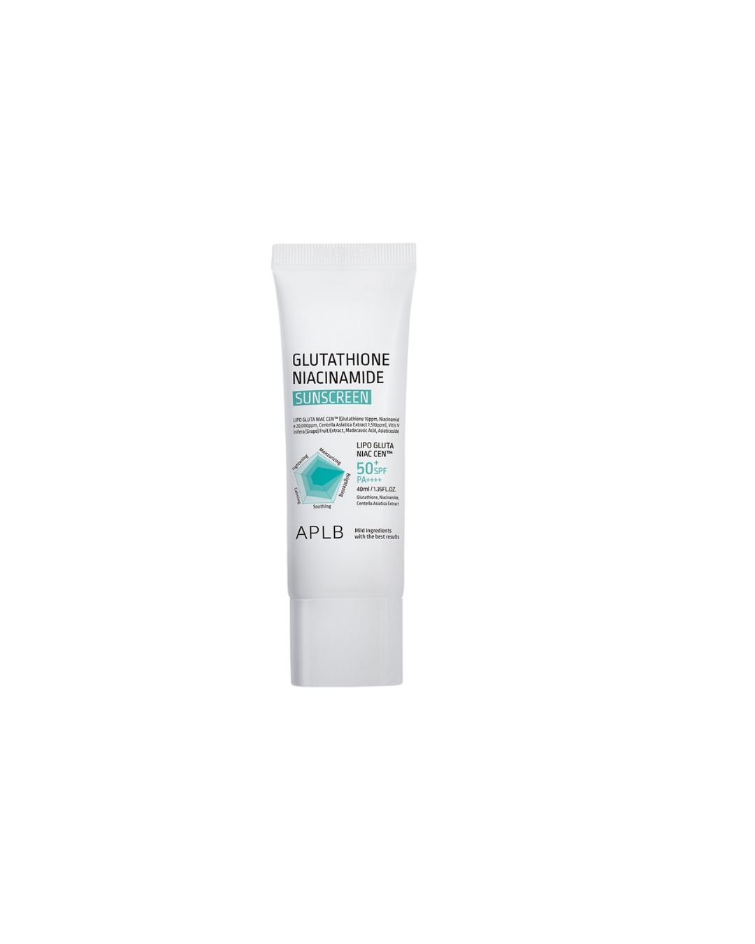 APLB Glutathione Niacinamide Sunscreen SPF50+ PA++++ 40ML_img_1