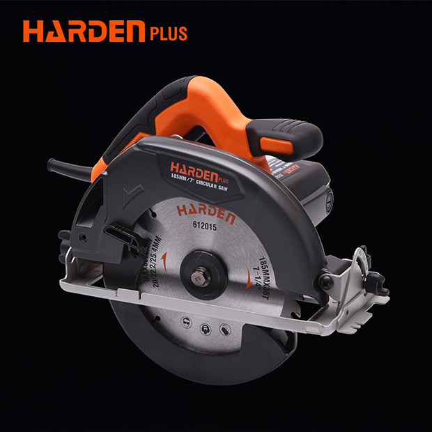HARDEN 7" Circular Saw, 1250W, 185mm, 5200rpm, Cutting capacity: 45 degree:45mm, 90 degree:65mm; 751522