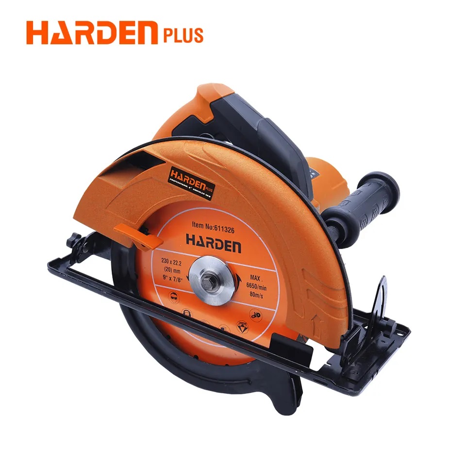 HARDEN 235mm Circular Saw, 2300W, (9-1/2"), Hand Electric Saw Machine Electric Circular Saw For Wood Cutting; Model 751532