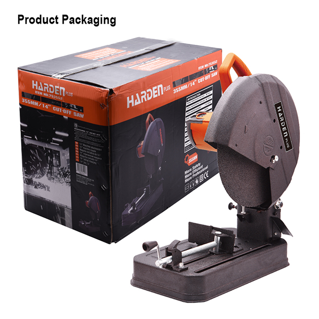 HARDEN 14" Professional Cut Off Saw, 2700W, Max. cutting capacity : Solid 58mm;  Hollow 110mm, Cut Off Machine Steel Cutting Machine; 753552_img_1