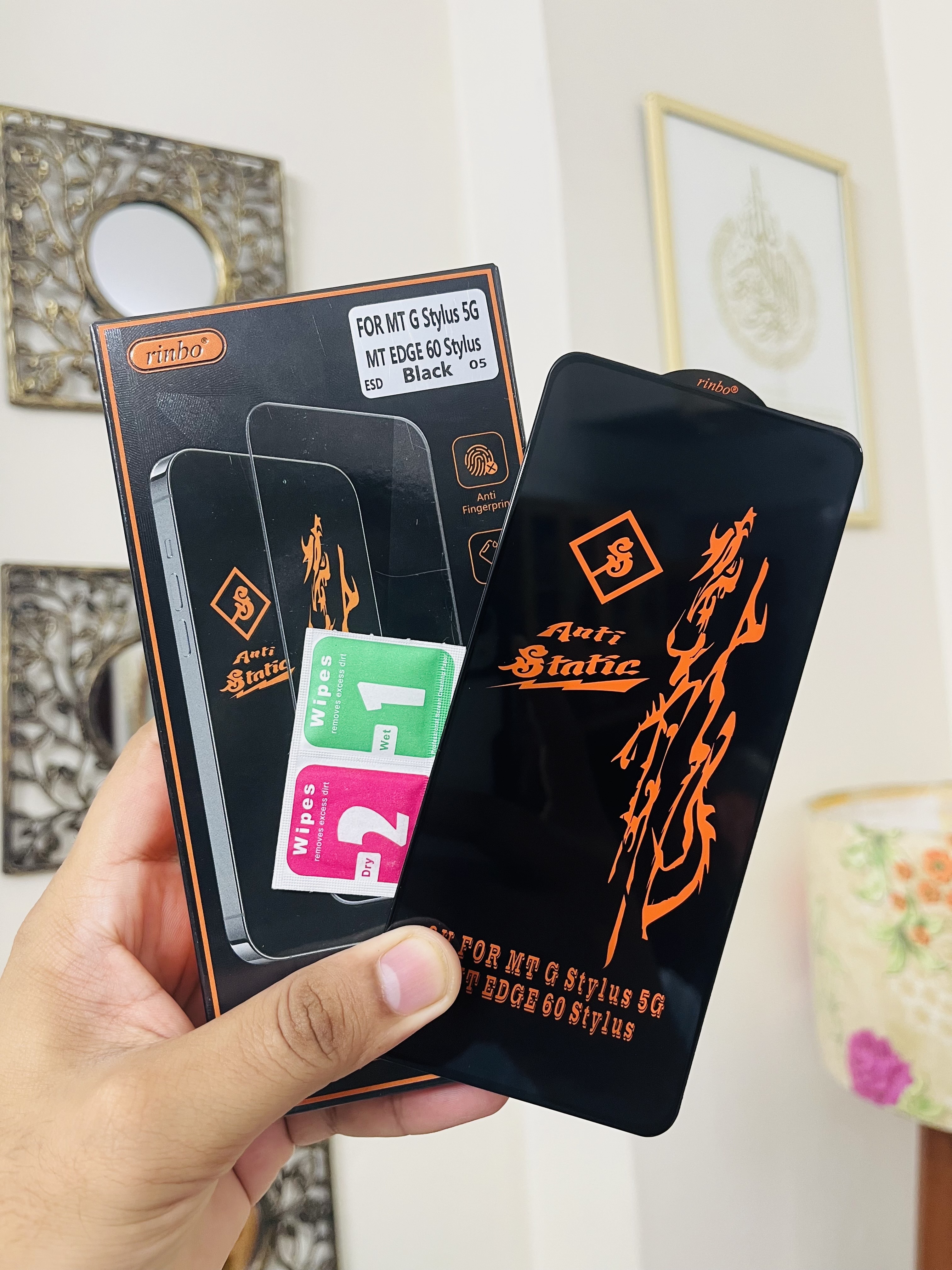 Motorola Edge 60 Stylus Screen Protector Tempered Glass