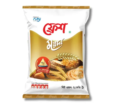 ফ্রেশ ময়দা ২ কেজি - Image 1