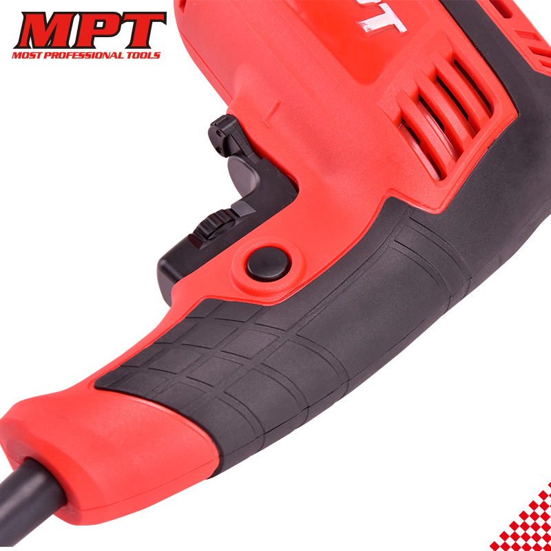 MPT MED4006 Electric Drill, 400w, 10mm(3/8"), Metal chuck, Model: MED4006_img_3