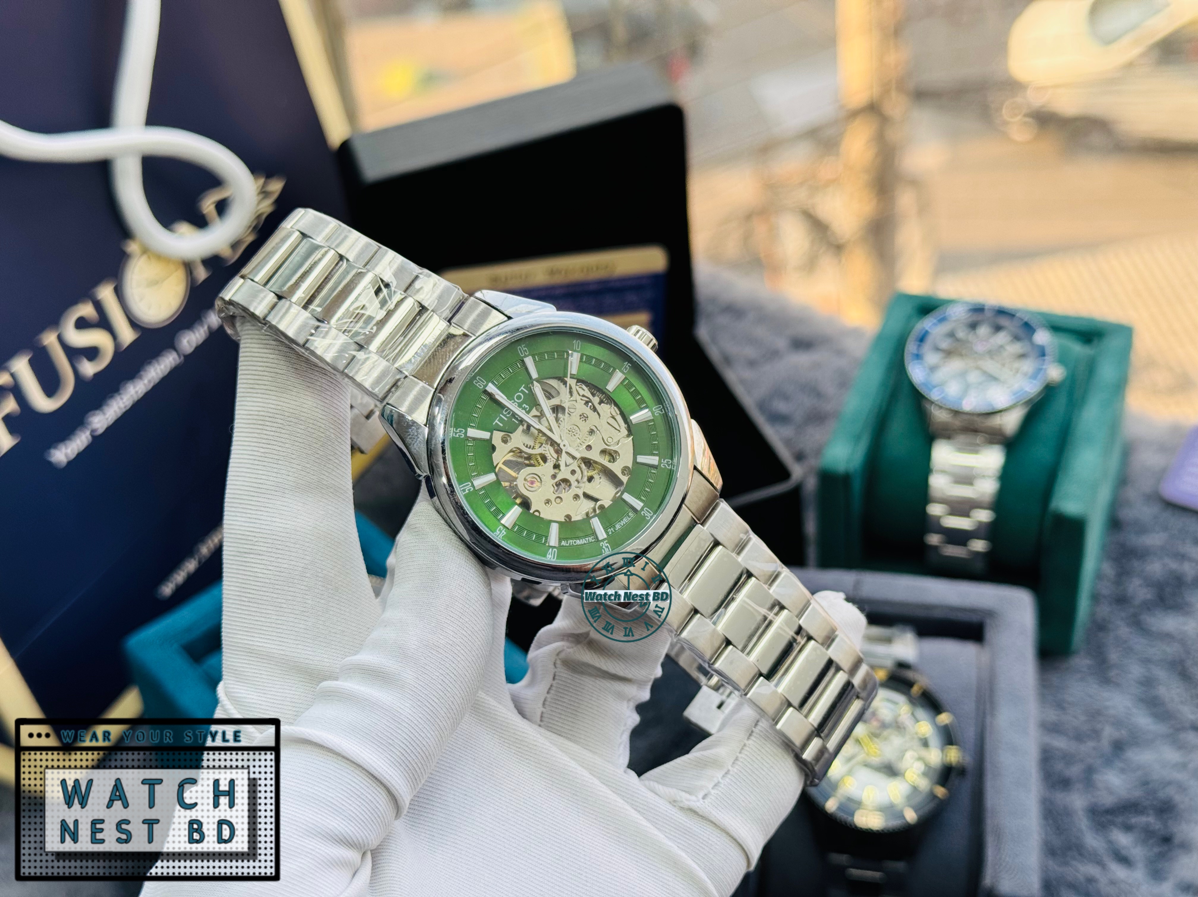 Tissot Automatic Mechanical Watch (Semi AAA Grade)