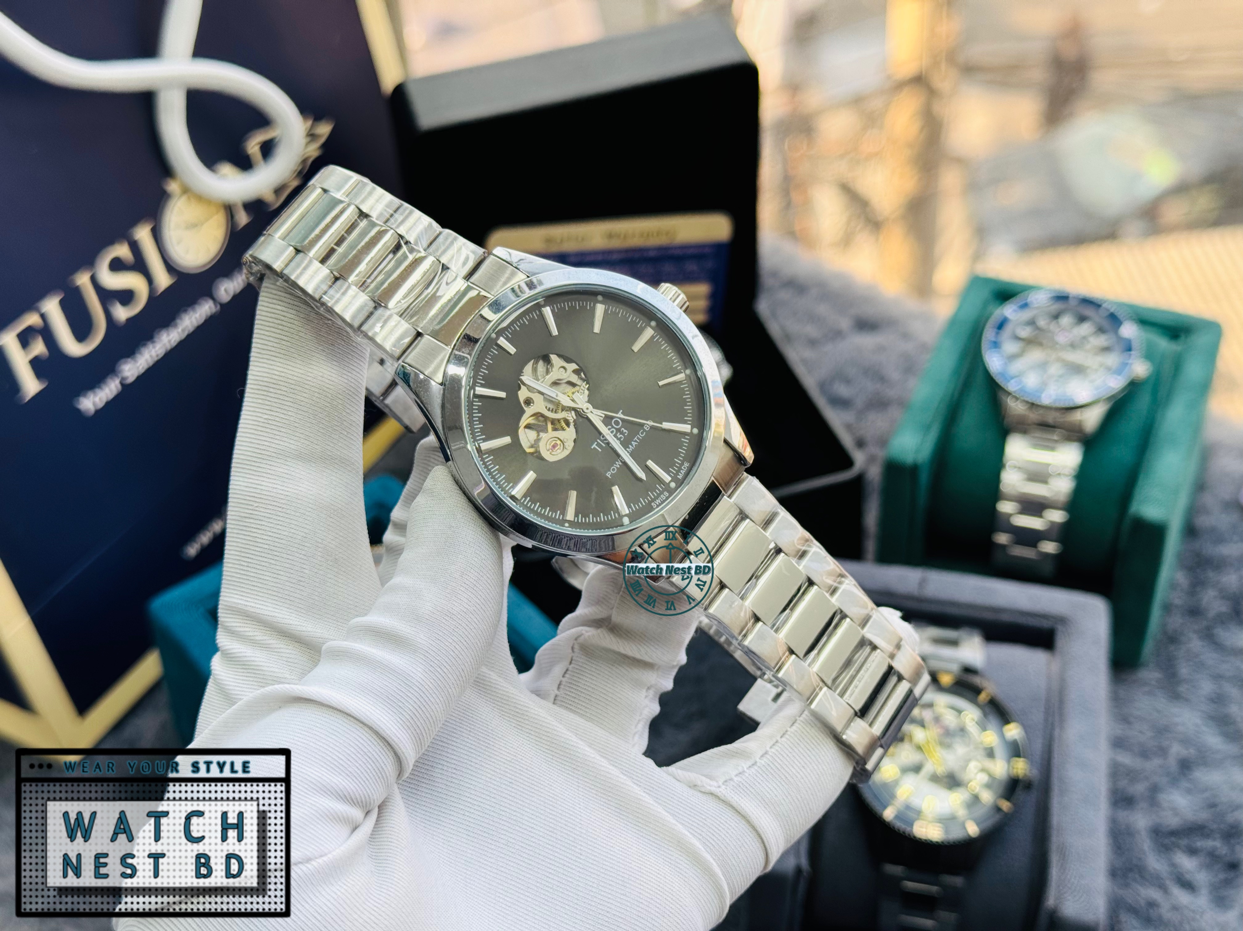 Tissot Automatic Mechanical Watch (Semi AAA Grade)