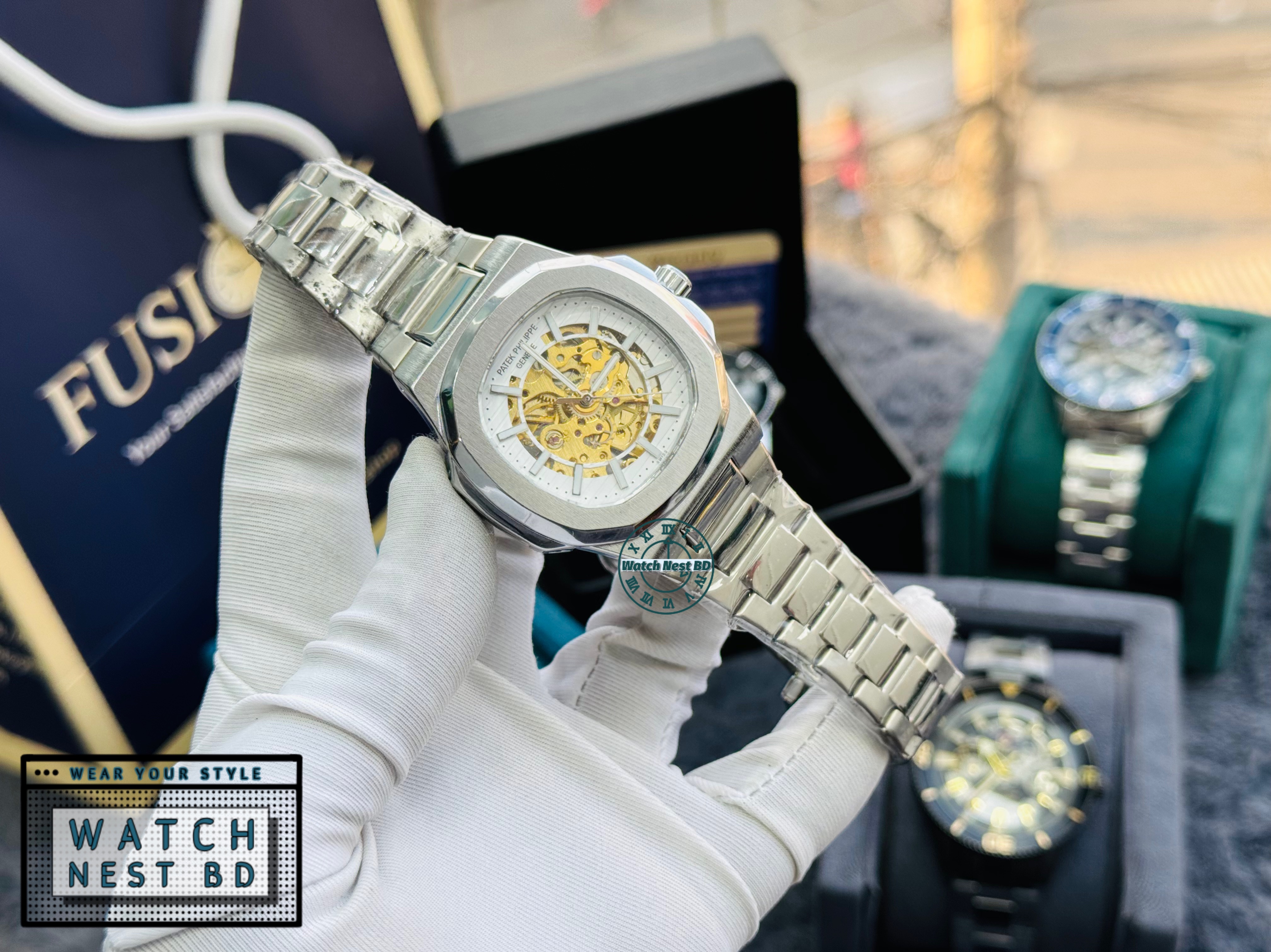 Patek Phillips Automatic Mechanical Watch (Semi AAA Grade)