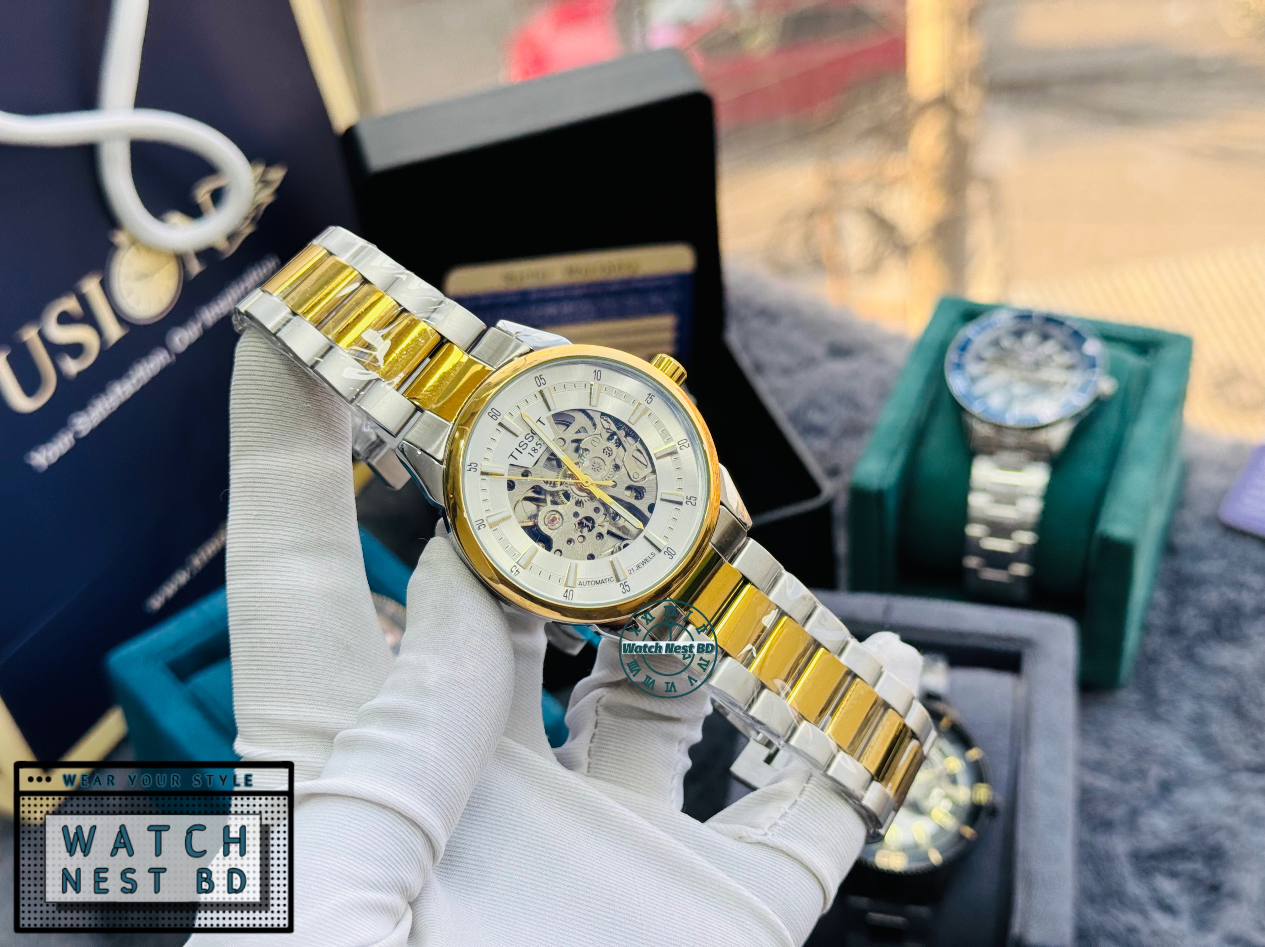 Tissot Automatic Mechanical Watch (Semi AAA Grade)