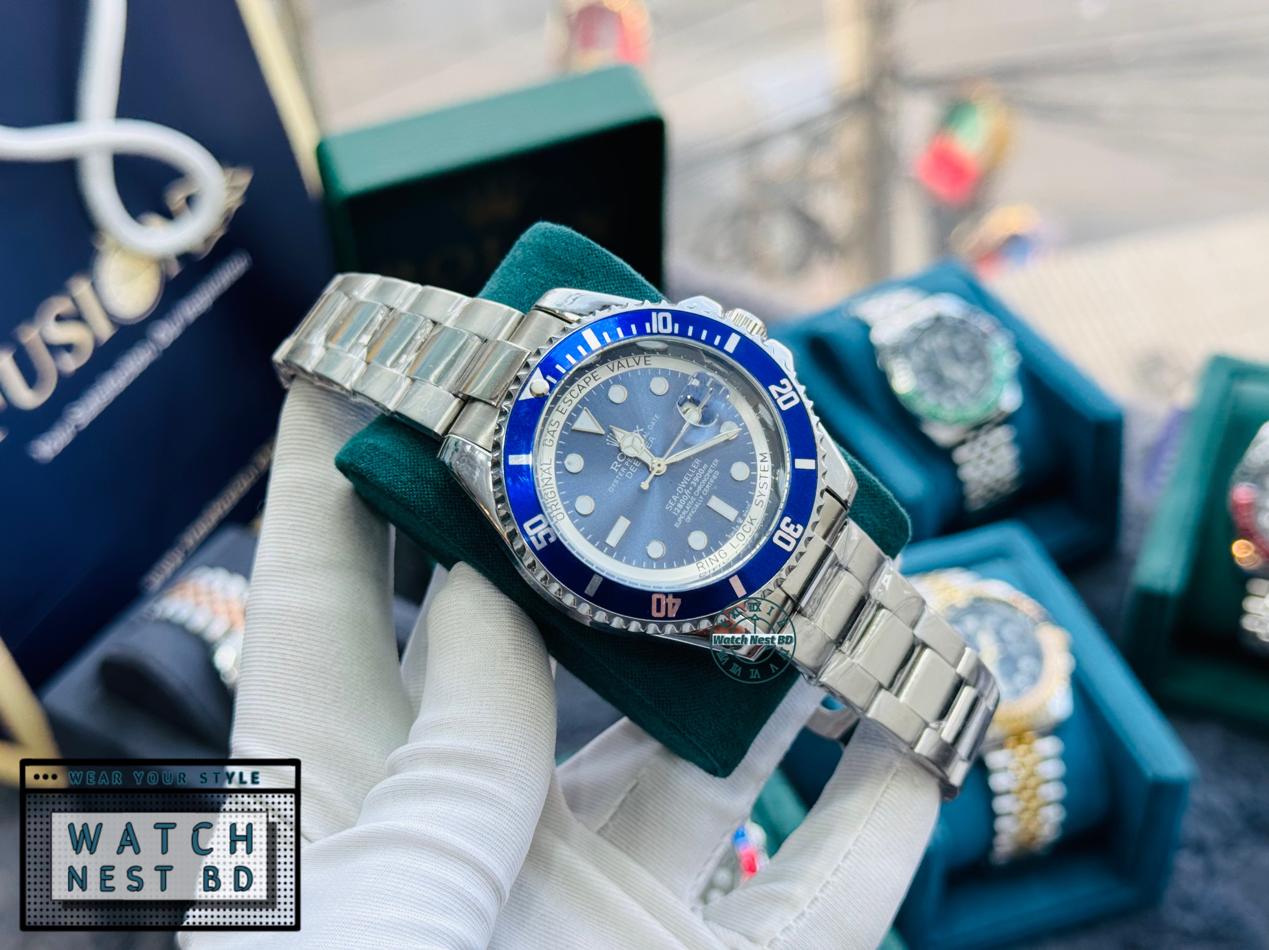 Rolex Sea Dweller Quartz Watch (AA Grade)
