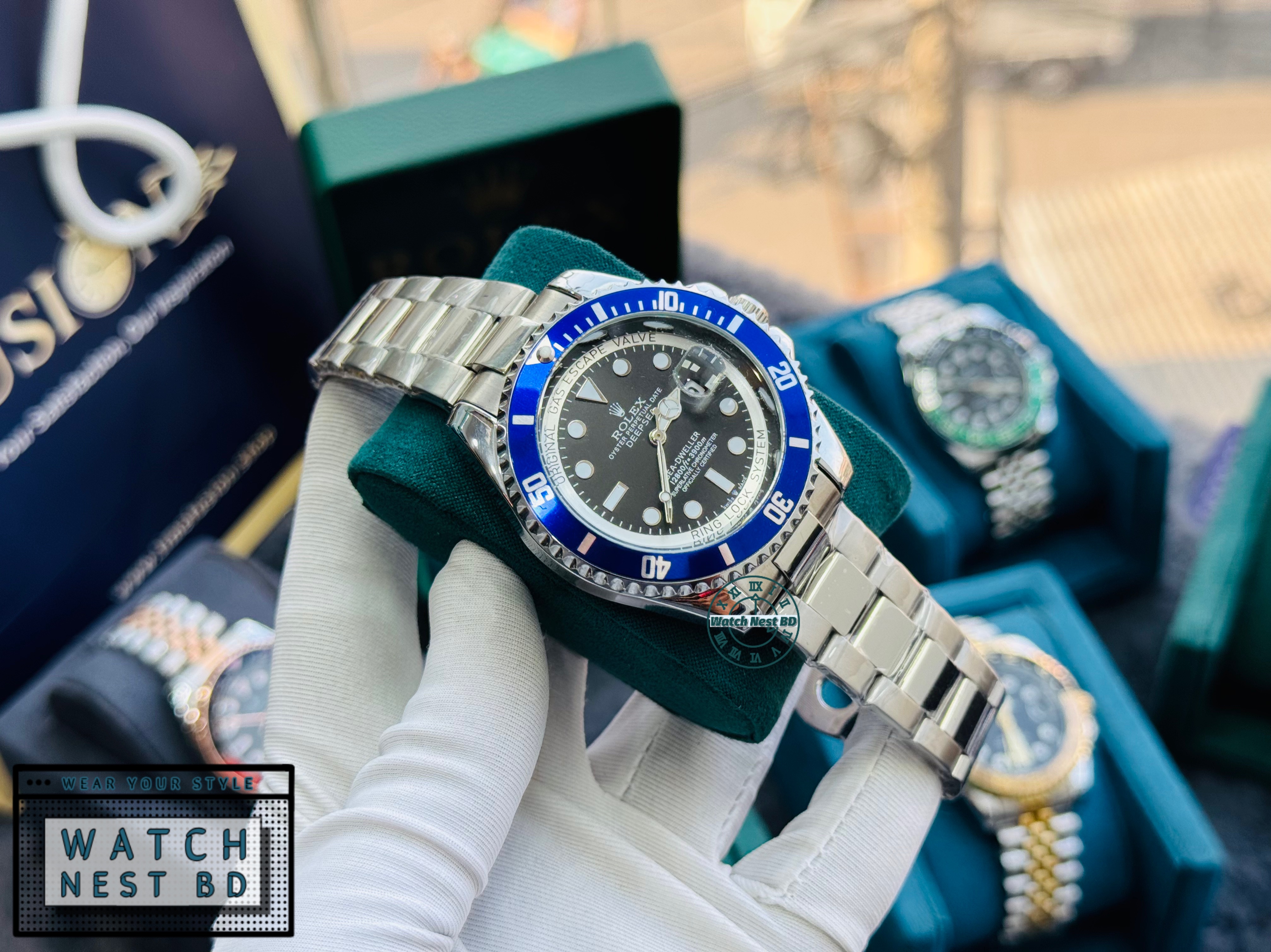 Rolex Sea Dweller Quartz Watch (AA Grade)