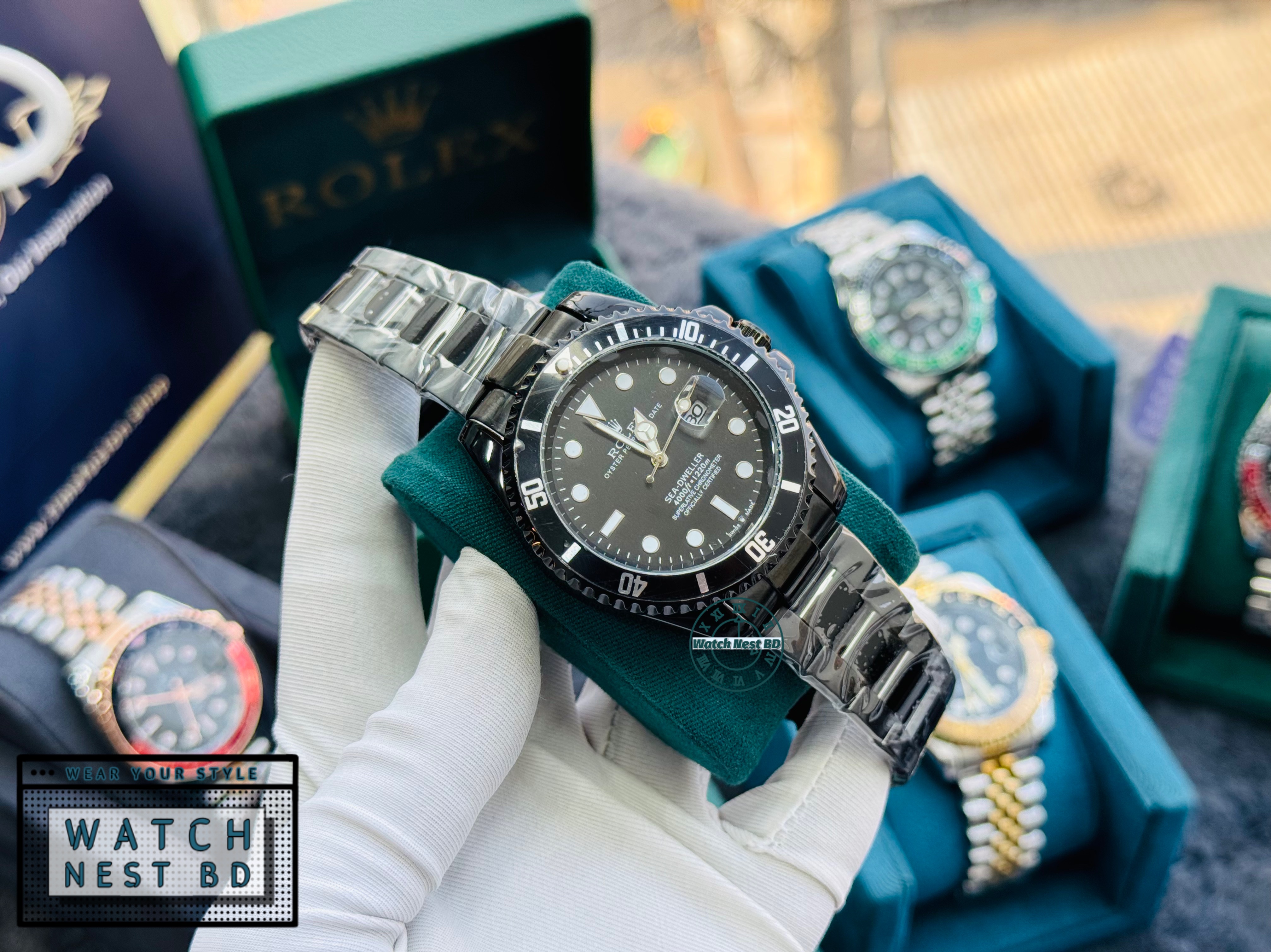 Rolex Sea Dweller Quartz Watch (AA Grade)