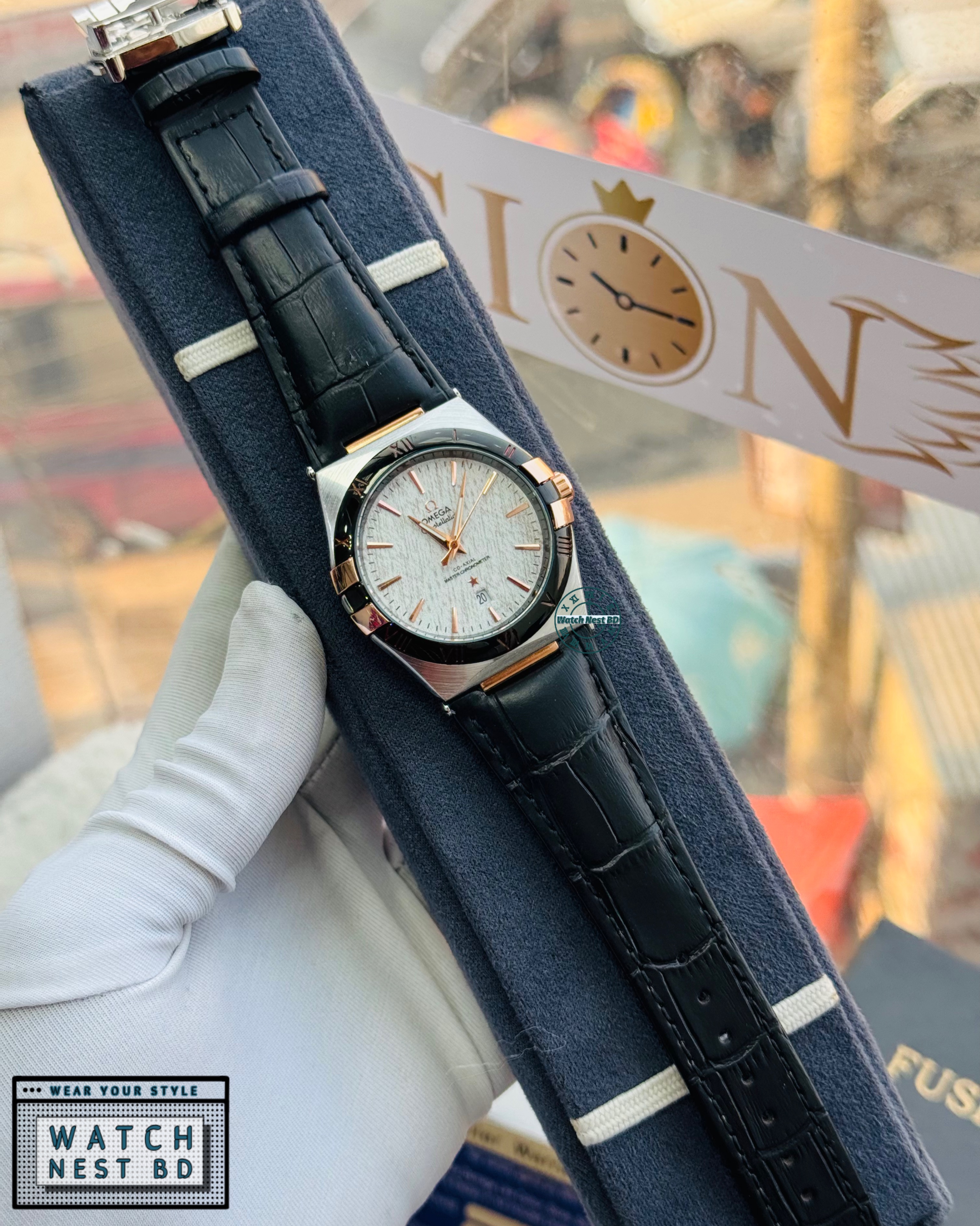 Omega Constellation Quartz Watch (AA Grade)