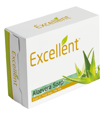 Excellent Aloe Vera Soap (Mini) - 50gm