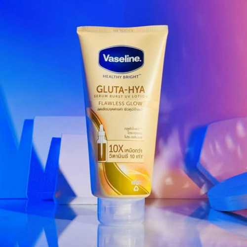 Vaseline Healthy Bright Gluta-Hya Serum Burst UV 300ml (UK)_img_0
