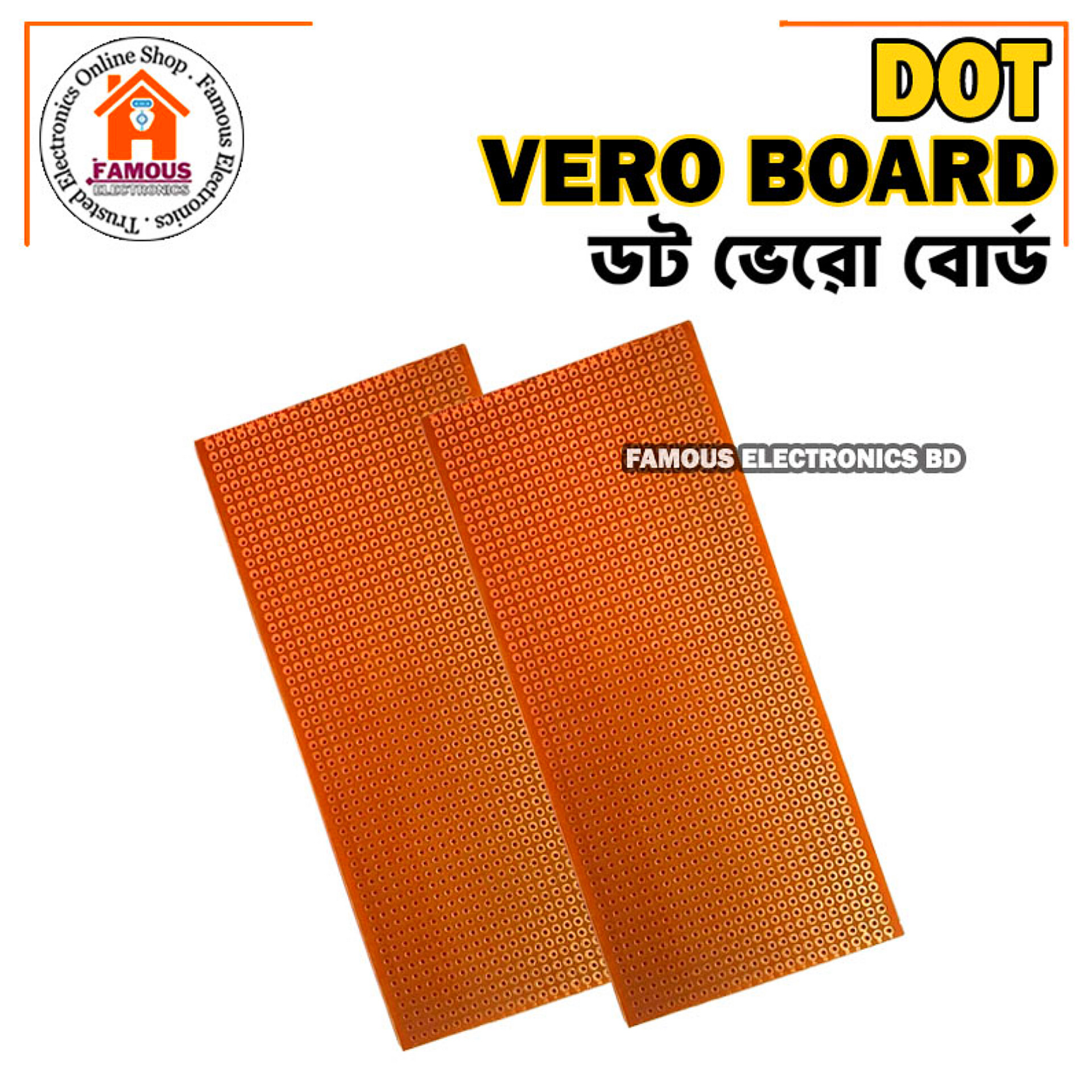 1PCS - Veroboard Normal Dot 14.5×6.5cm Stripboard PCB Printed Circuit Board For Prototyping Designing Weld Soldering Arduino DIY_img_7