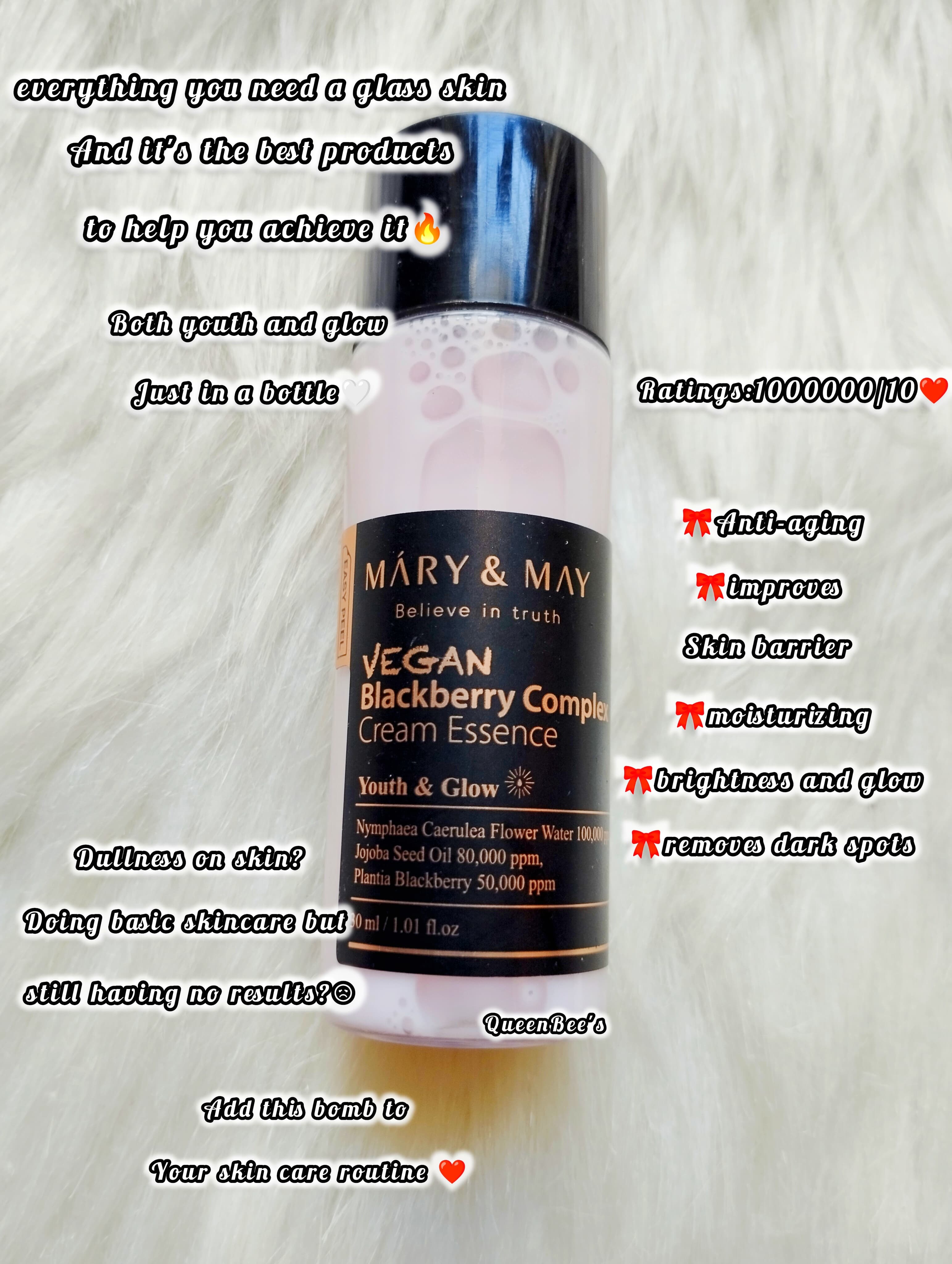 Mary & May Vegan Black Berry Cream Essence
