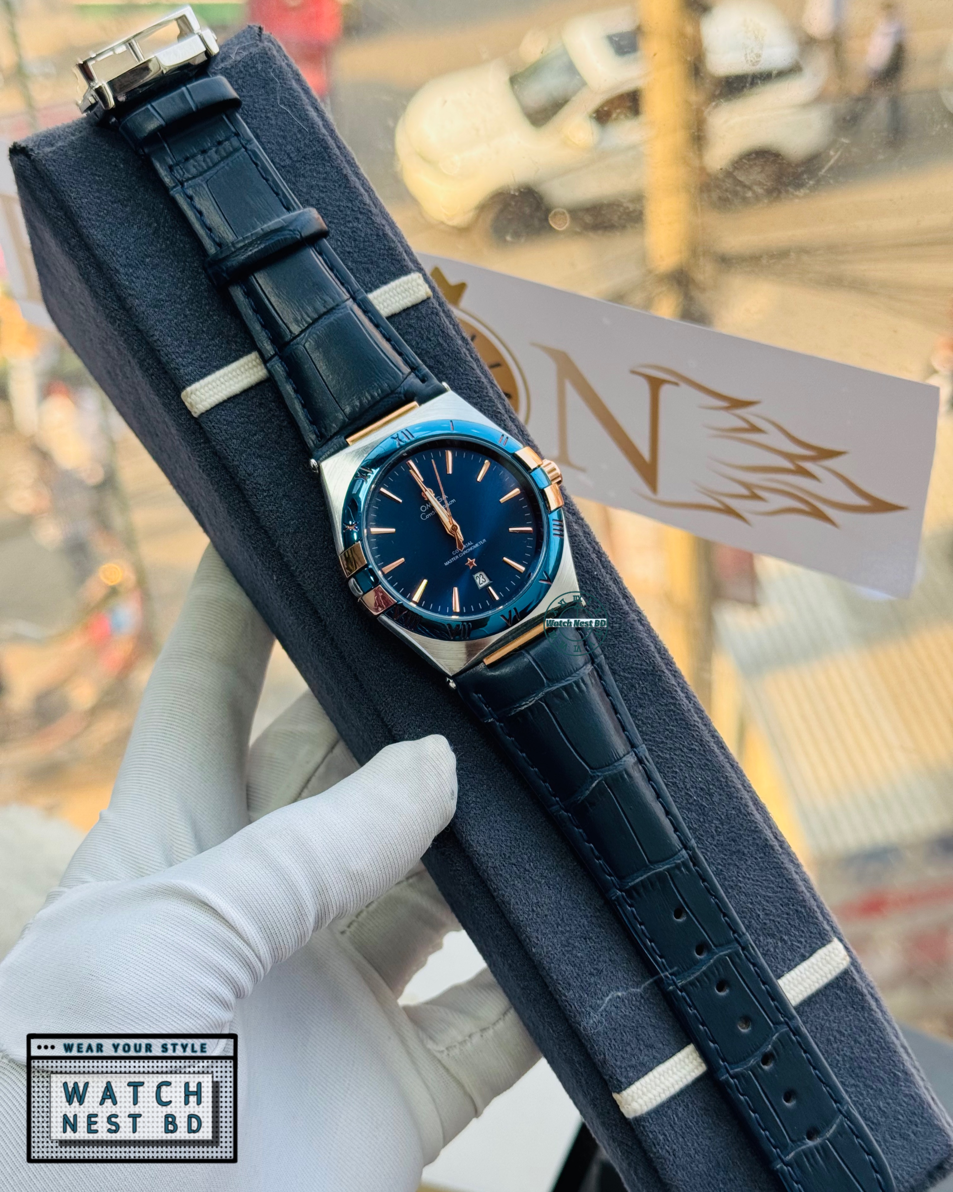 Omega Constellation Quartz Watch (AA Grade)