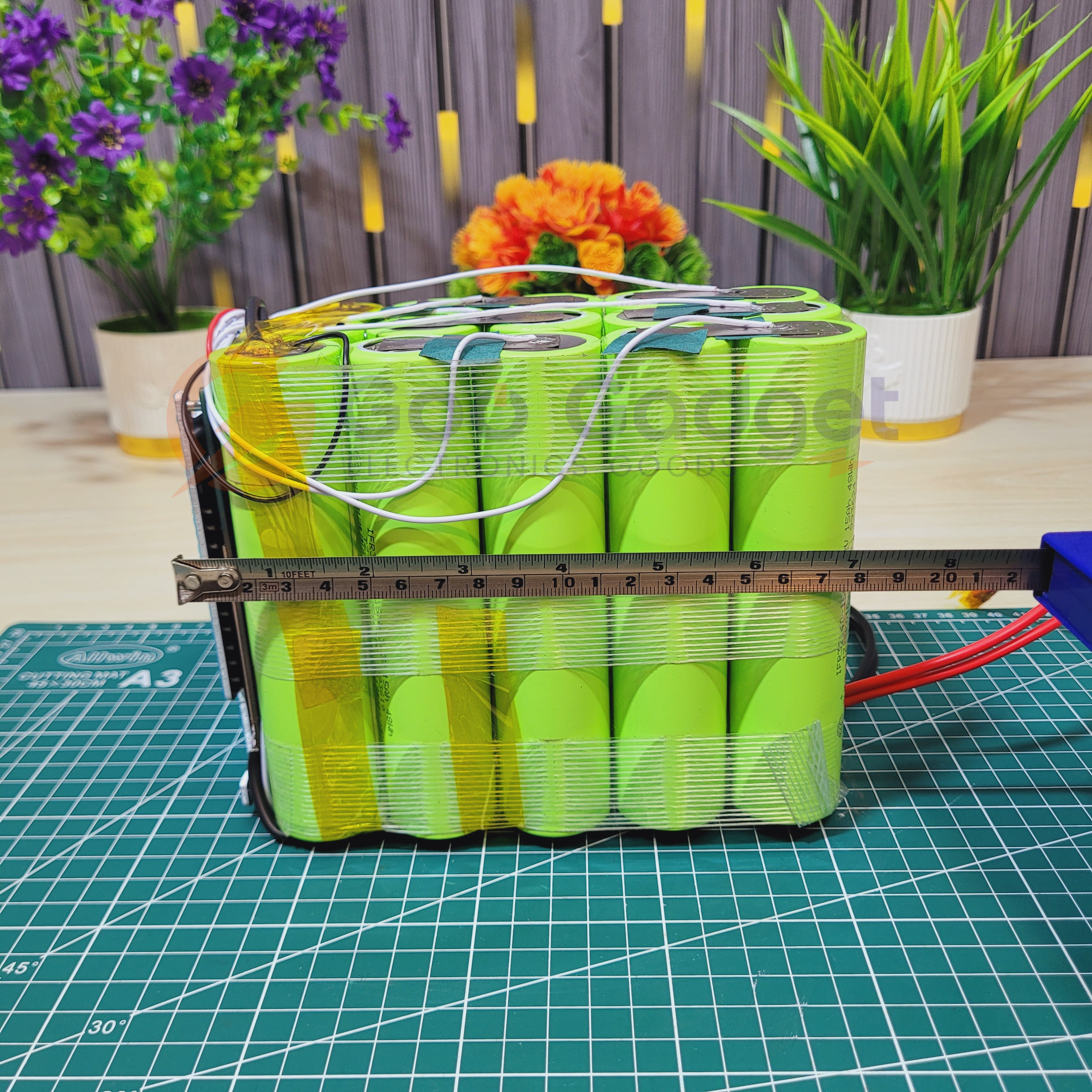 48V 15Ah LiFePO4 E-Bike Cycle Battery Pack with 32140 3.2v 15Ah Battery & 15S 50A BMS_img_4