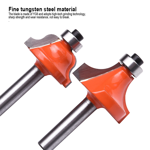 HARDEN 12 Pcs Router Bit Set | Carbide Tipped | 1/4" Shank | Woodworking & Carpentry Set | Model: 613212_img_3