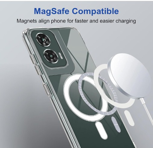 Zapcase Back Case Cover for Motorola G96 5G | Compatible for Motorola G96 5G Back Cover | Scratch-Resistant Back Cover | Clear_img_3