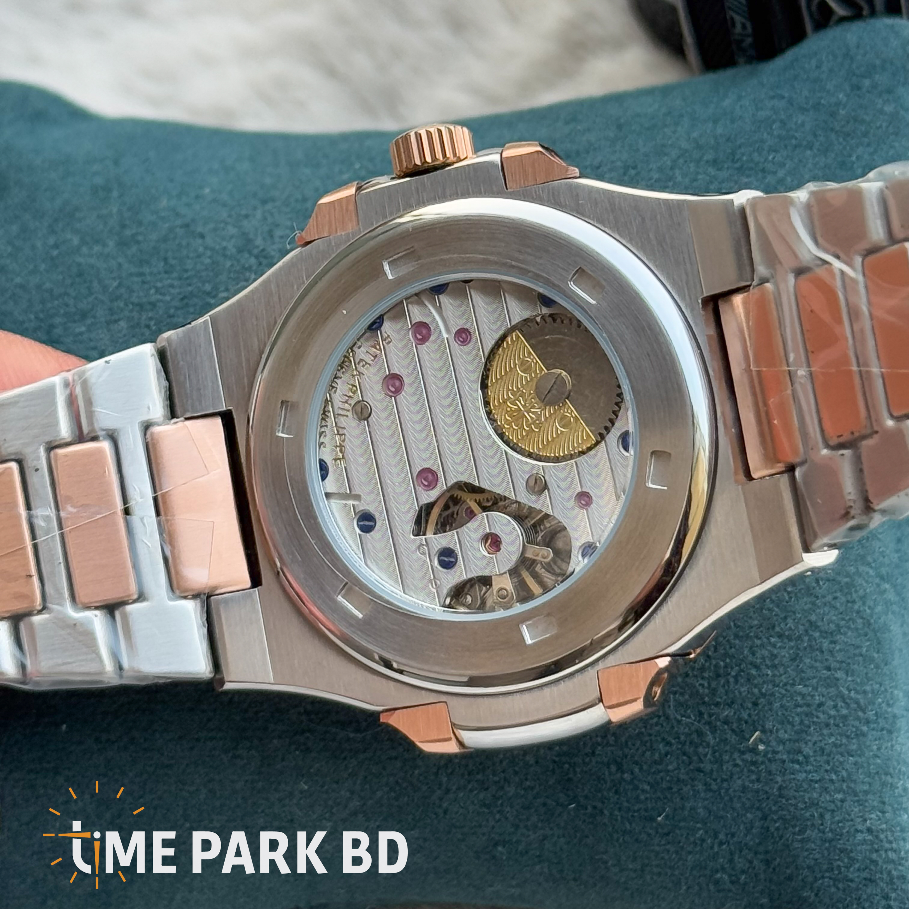 Patek Philippe Calender Chronology | Euro Grade | Dual Tone RG Blue_img_1