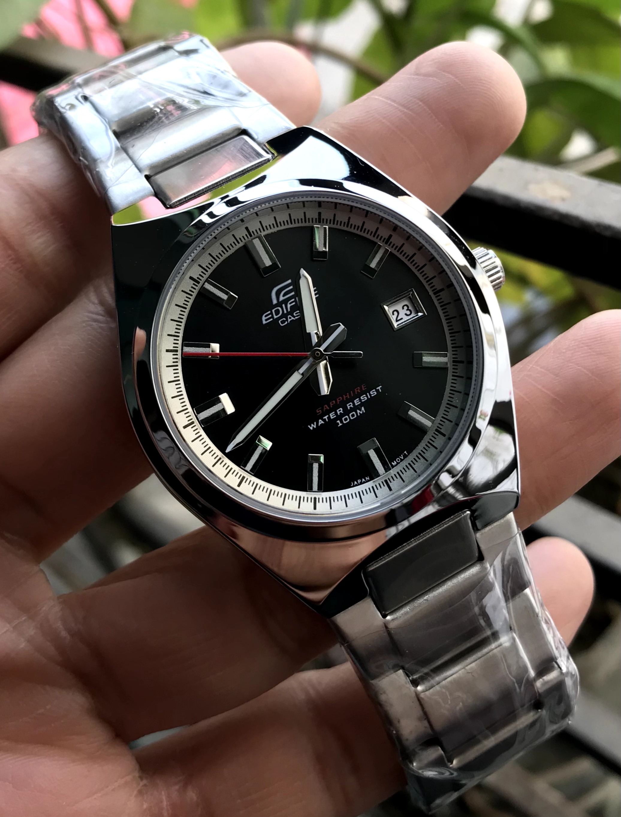 Casio Edifice Sapphire Chain Watch EFB-109D-1AVDF (AA grade)