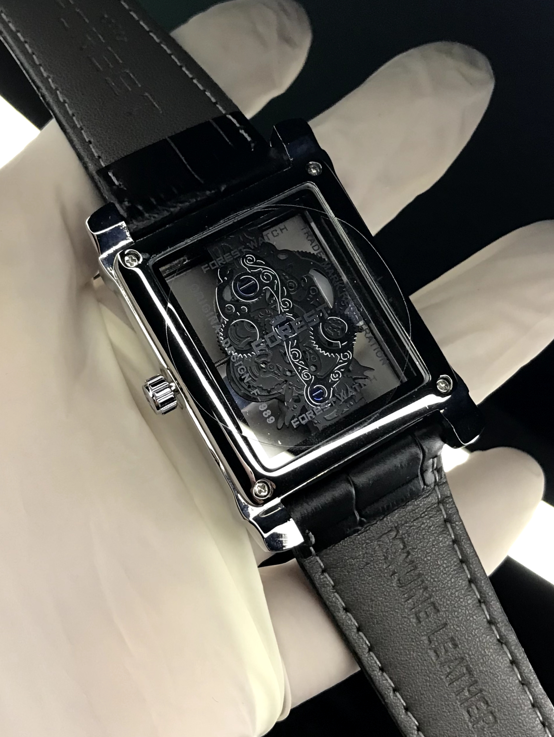 Forest transparent F-989 Black Silver_img_2