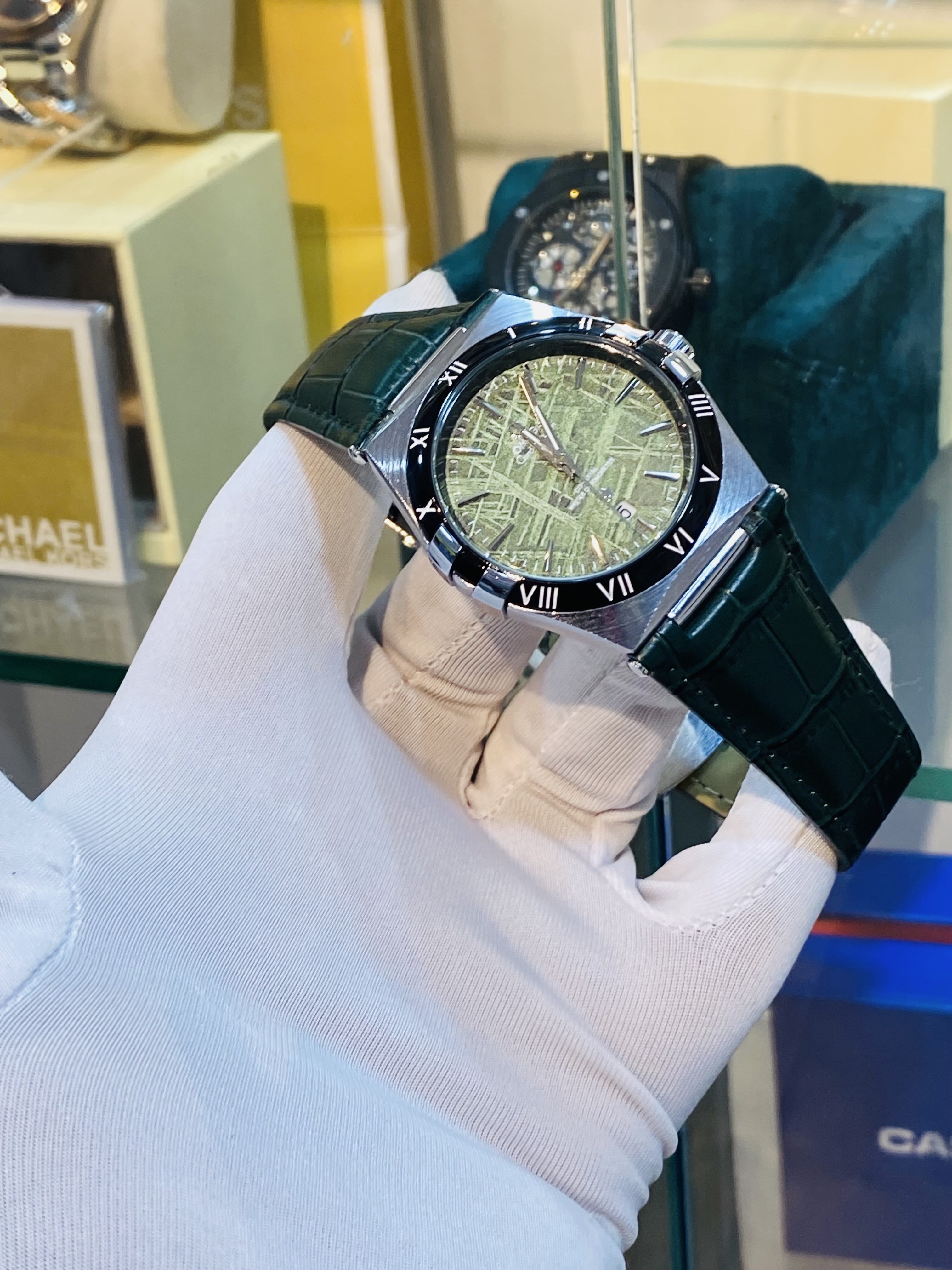 Omega constellation Full green || Sweep Movement ||AA_img_1