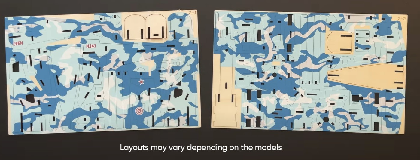 F/A-18 Hornet Fighter Jet- 3D Wooden DIY Model_img_2