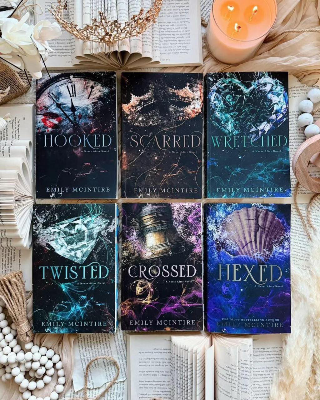 Never After Series (6 Books) by Emily McIntire