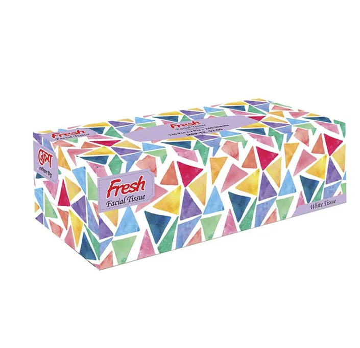 Fresh Facial White Tissue (100 Pcs x 2 Ply) - Image 1