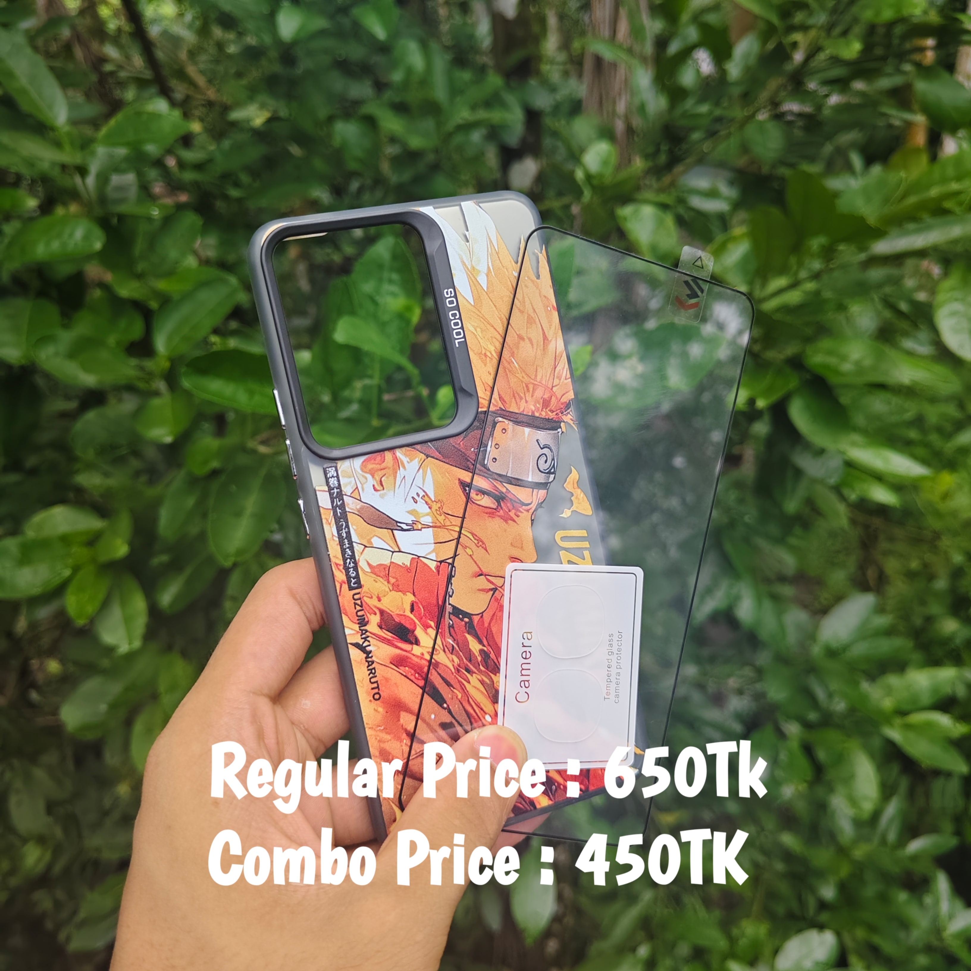 IQOO Neo9 combo Anime cover+screen protector+camera protector_img_1