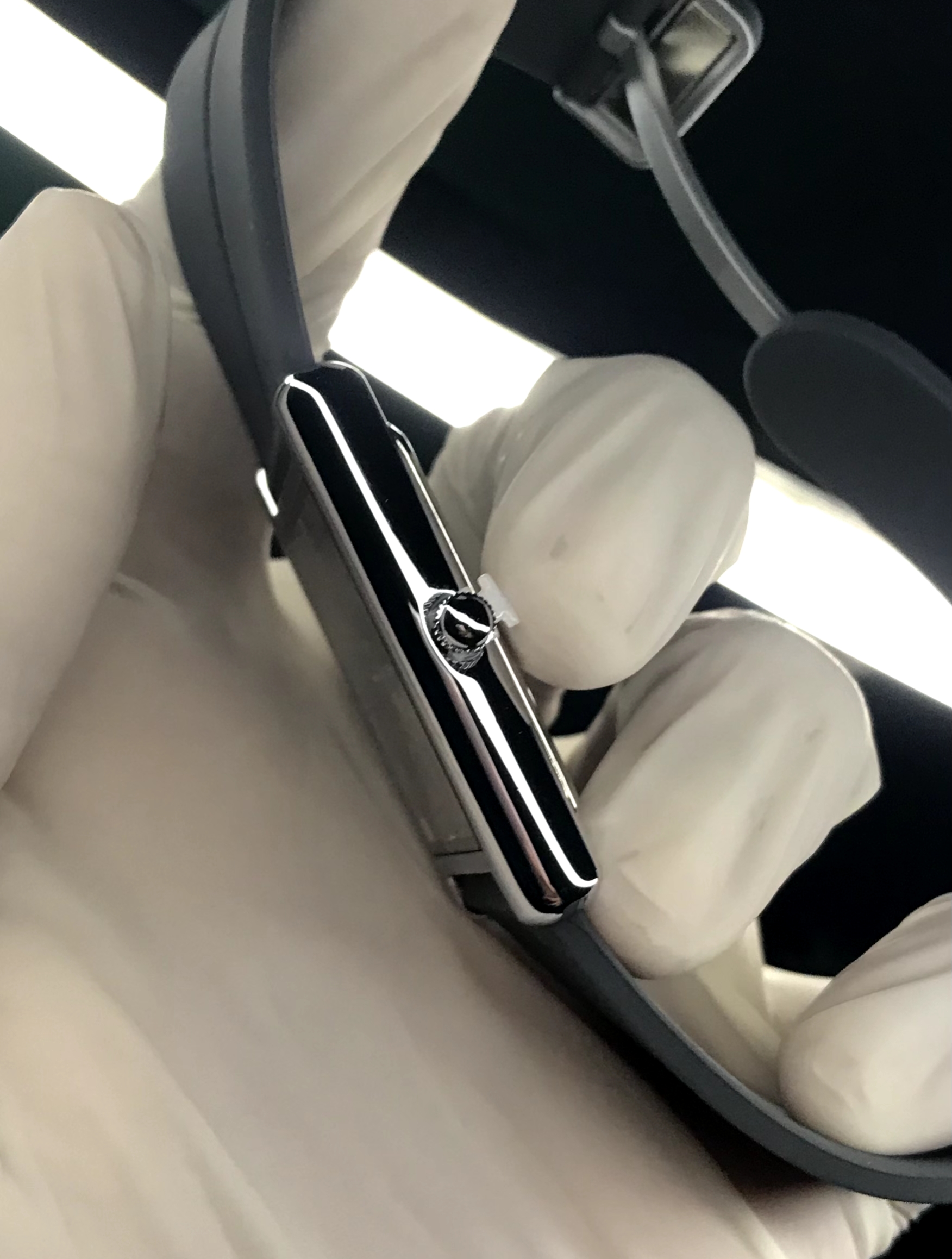 Universe point Man Watch- UP 1988-7142 ( Silver body and Gray belt)_img_2