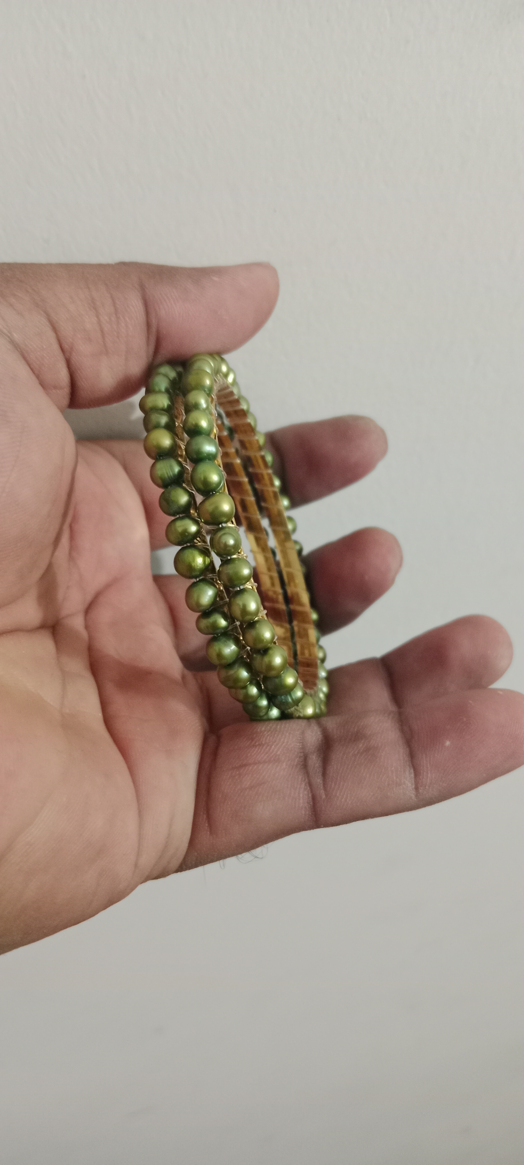Green Pearl Bangle_img_1