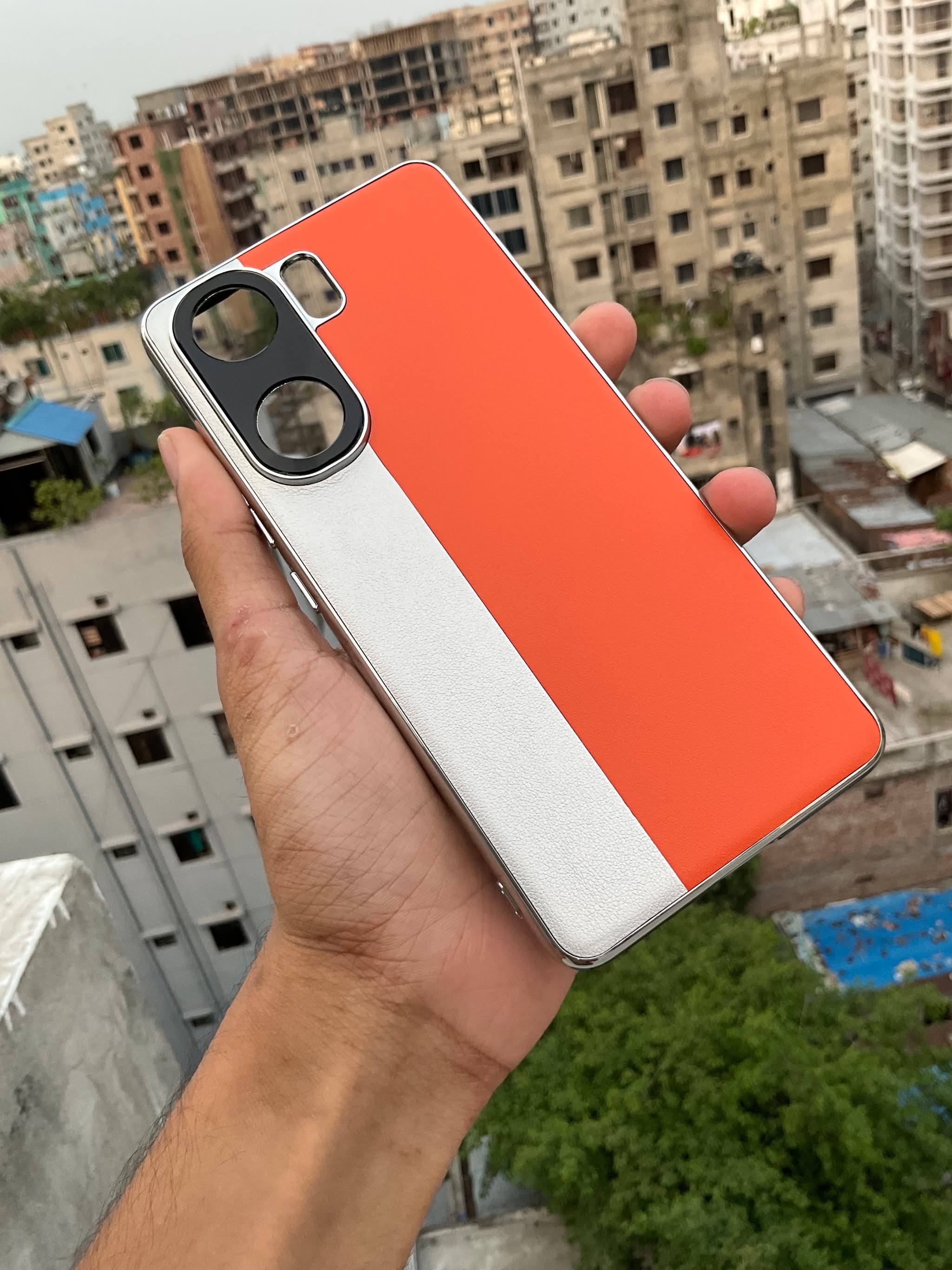 IQOO Neo9 thin splicing model plain leather full edge anti-fall protective cover_img_0