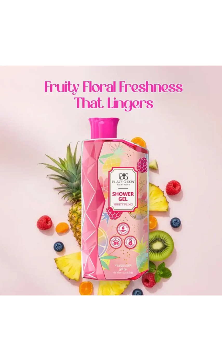 Shower Gel : Fruity Fling 250ml Shower Gel : Fruity Fling 250ml - Image 3
