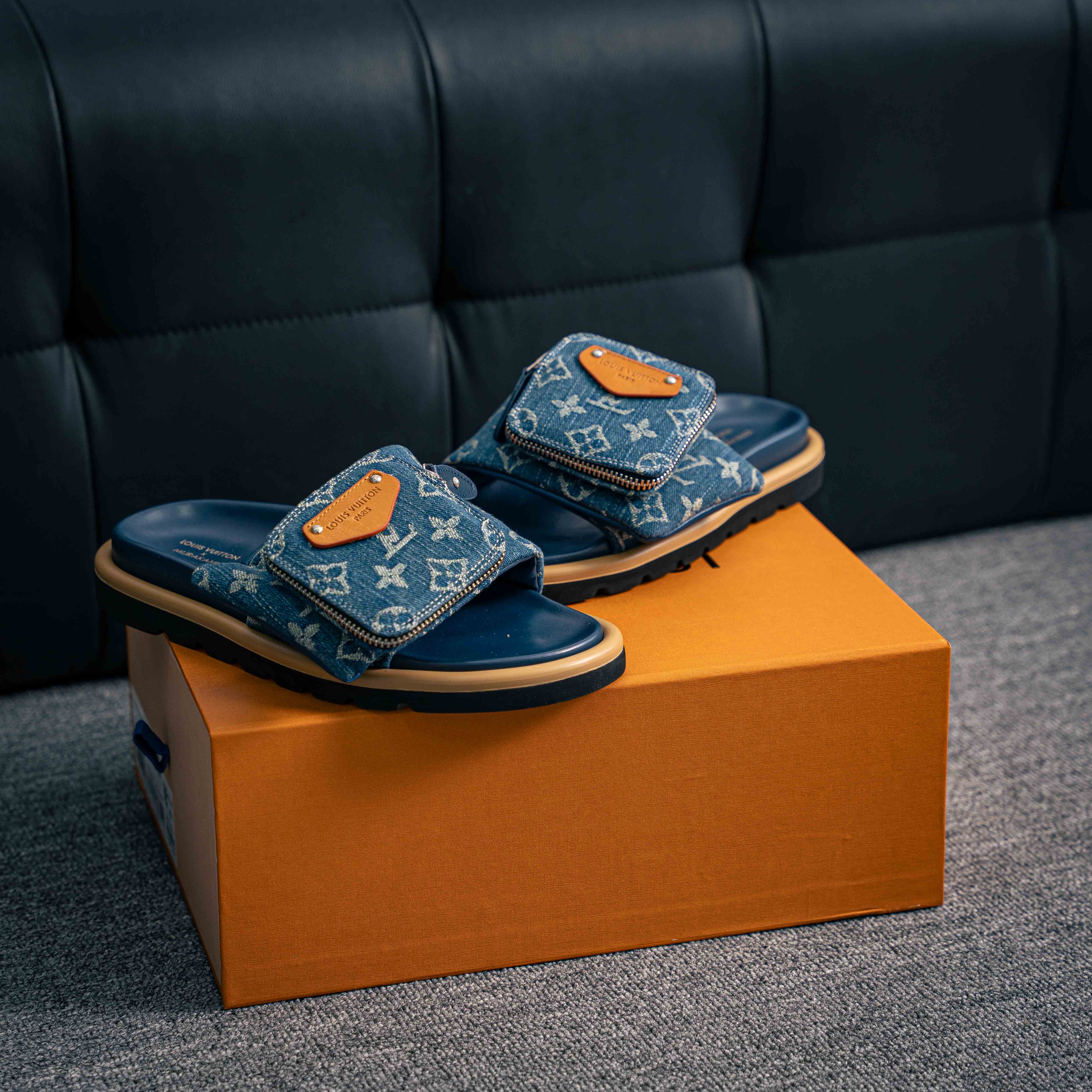 Louis Vuitton Pool Pillow Flat Comfort Mule (1:1)