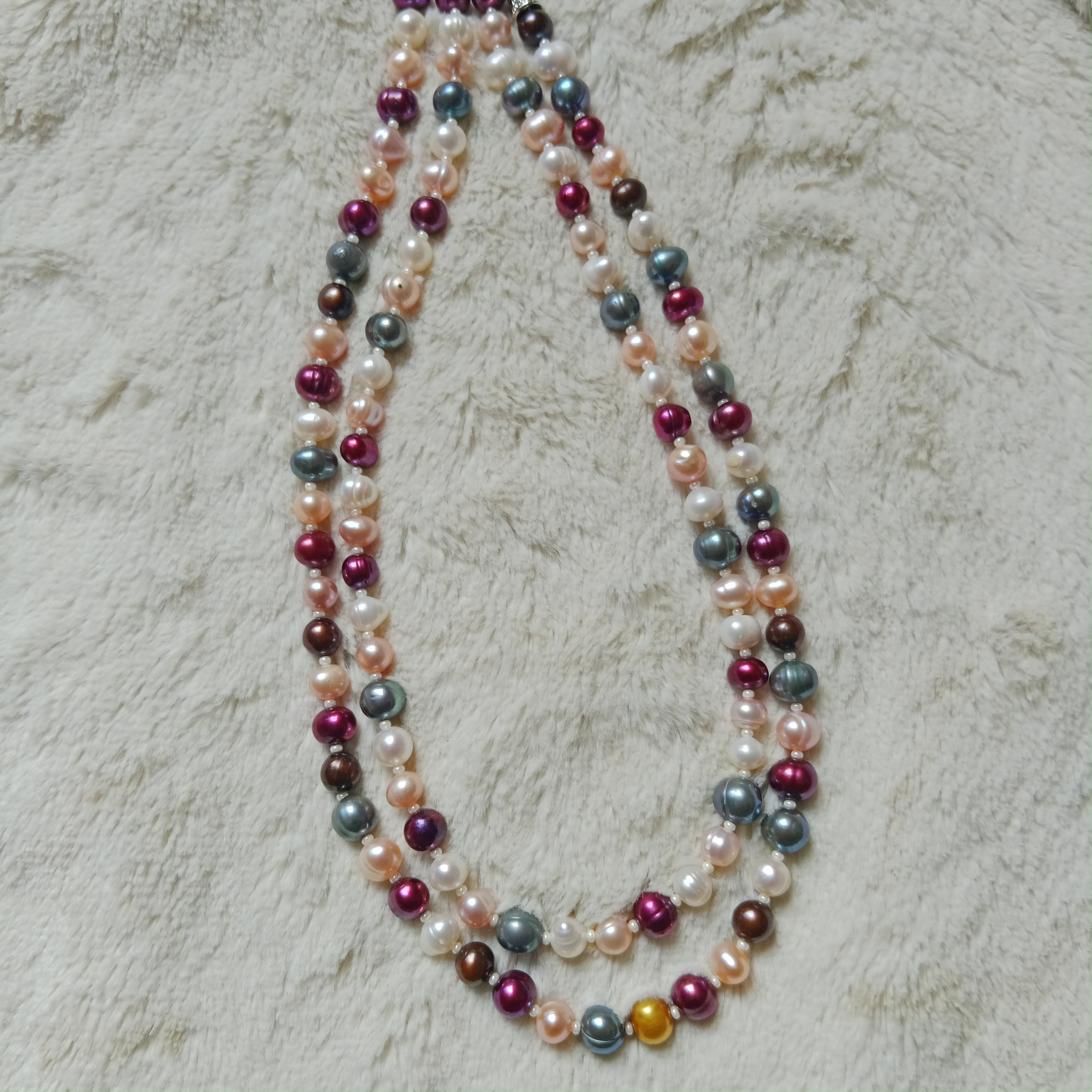 2 layer multicolor Necklace_img_0