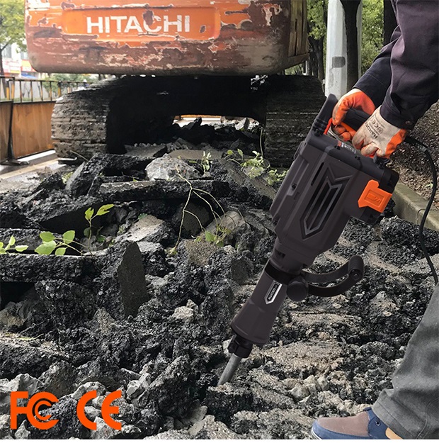 HARDEN 1400W Demolition Breaker, 0-1800r/min, 45J, HEX-GAN; 750832_img_3