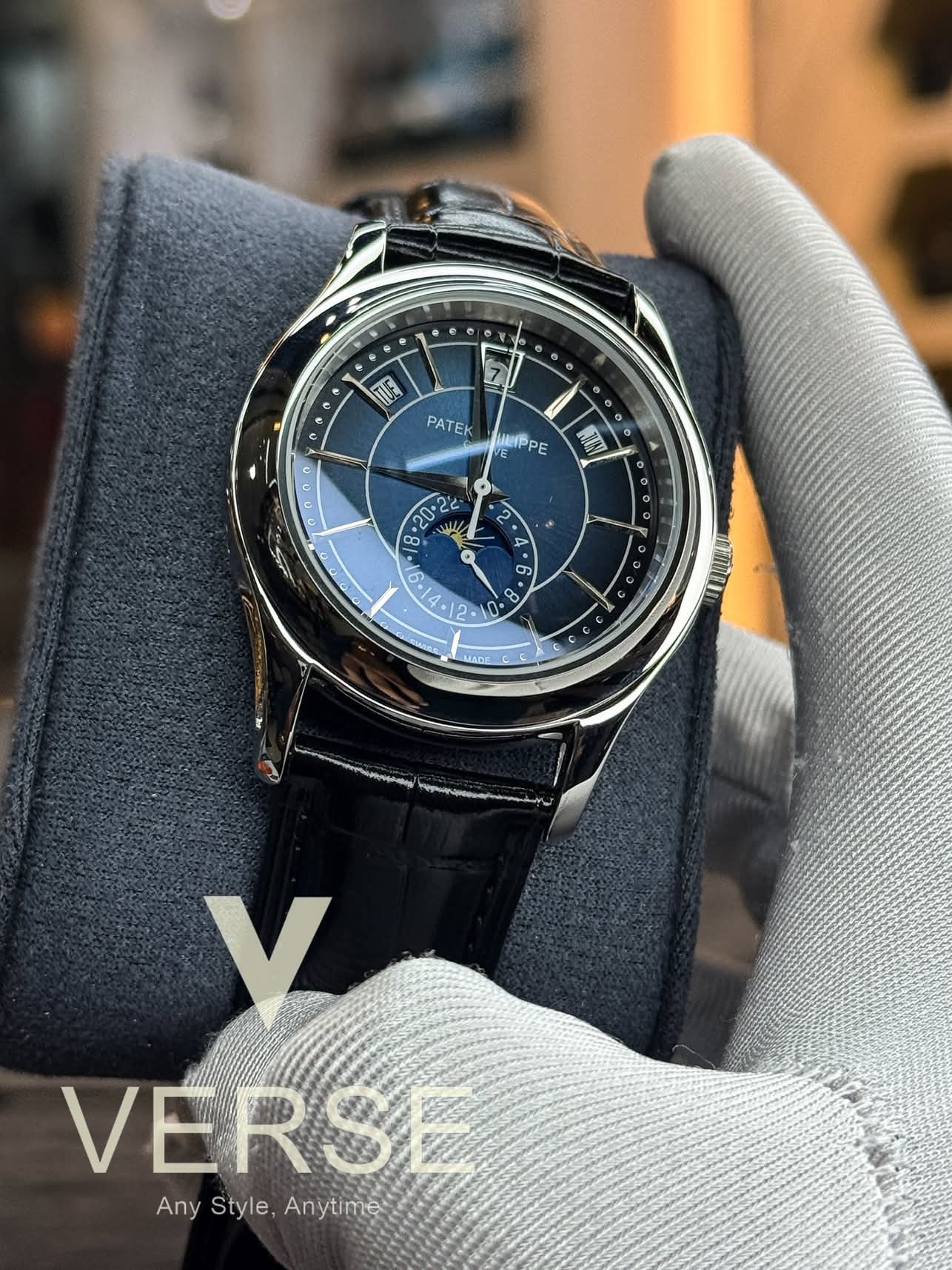 Patek 60 second euro blue