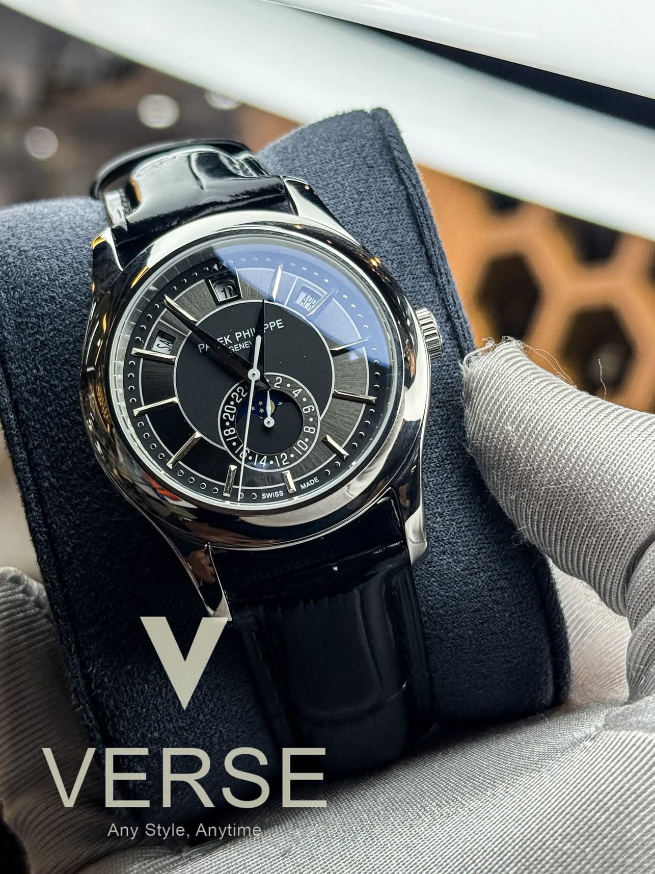 Patek 60 second euro black