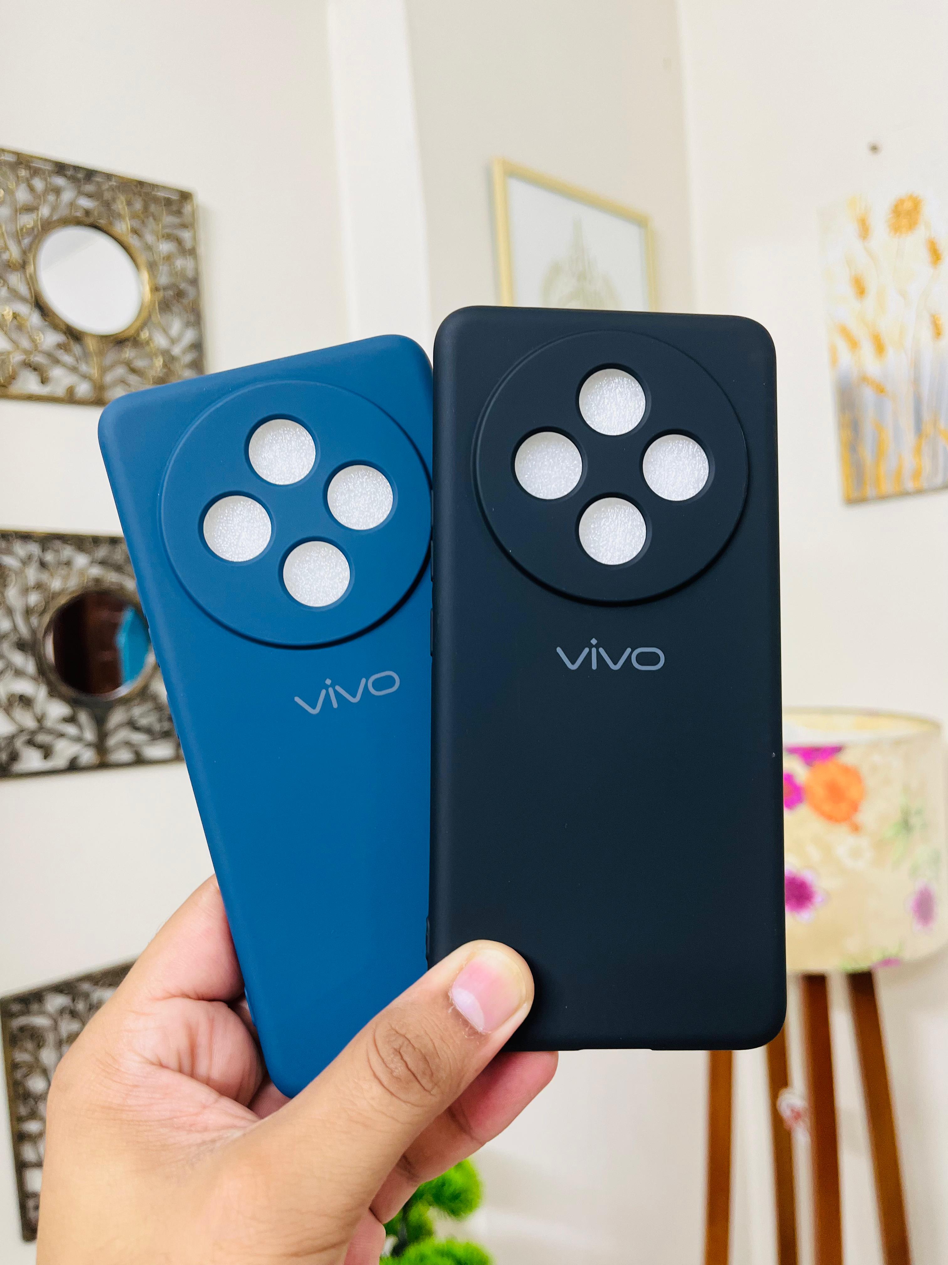 Liquid Silicon Back Cover Case for iQOO Z10 5G / Vivo T4 5G | Shockproof Military Grade Protection | Micro-Fibre Cloth On Inner Side | Built-in Anti-Slip Grip for Back Cover (TPU, Black)_img_0