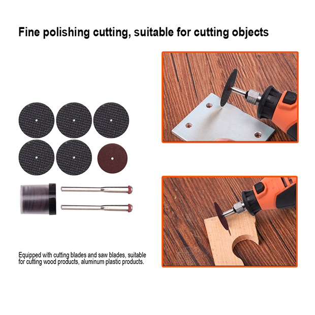 Harden 130W 211Pcs Rotary Grinder Set, Hand Power Small Mini Grinder Kit Portable Hobby Rotary Electric Grinder Tool Set 752912_img_9