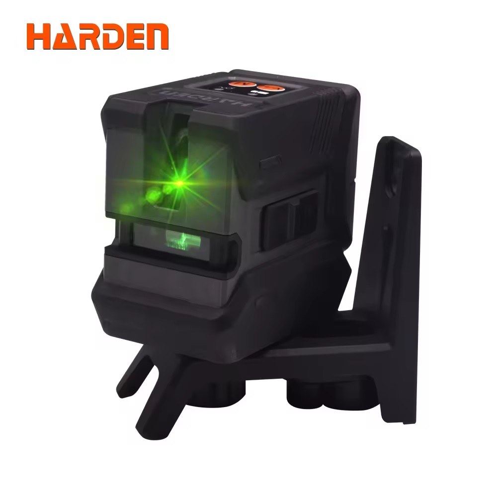 HARDEN 10M Green Beam Laser Level Self-Leveling Cross Line Laser Level 581002